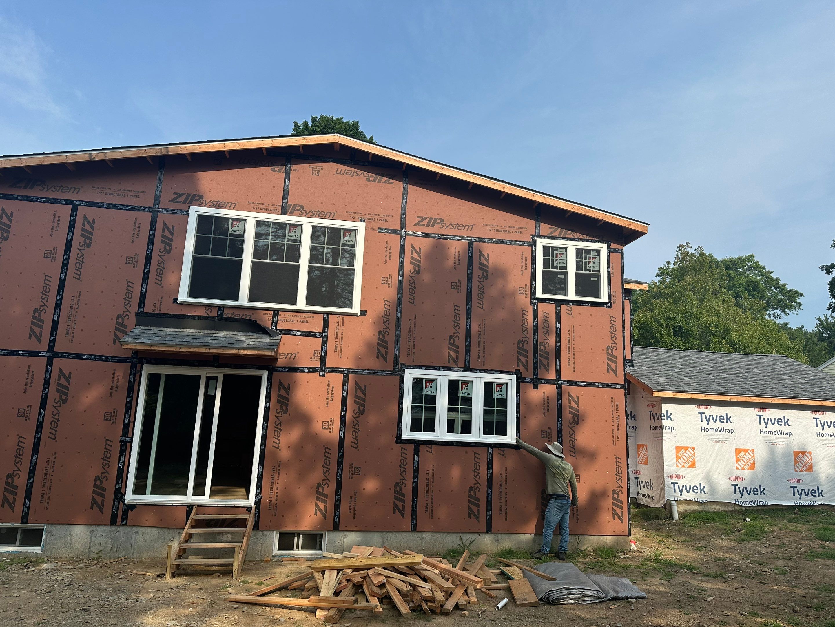 Residential Roofing Installation using Owens Corning TruDefinition Duration AR - Slatestone Gray by A Plus Exterior