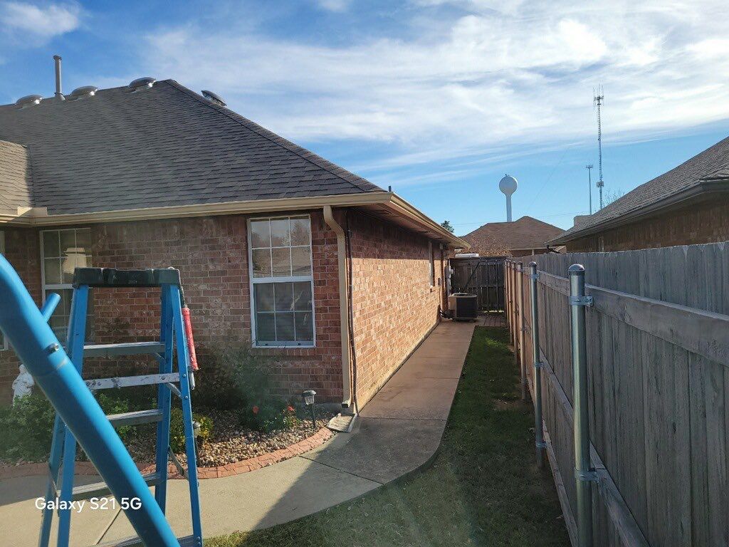 roof replacement & gutter installation in Midwest City by McCann's Roofing and Construction
