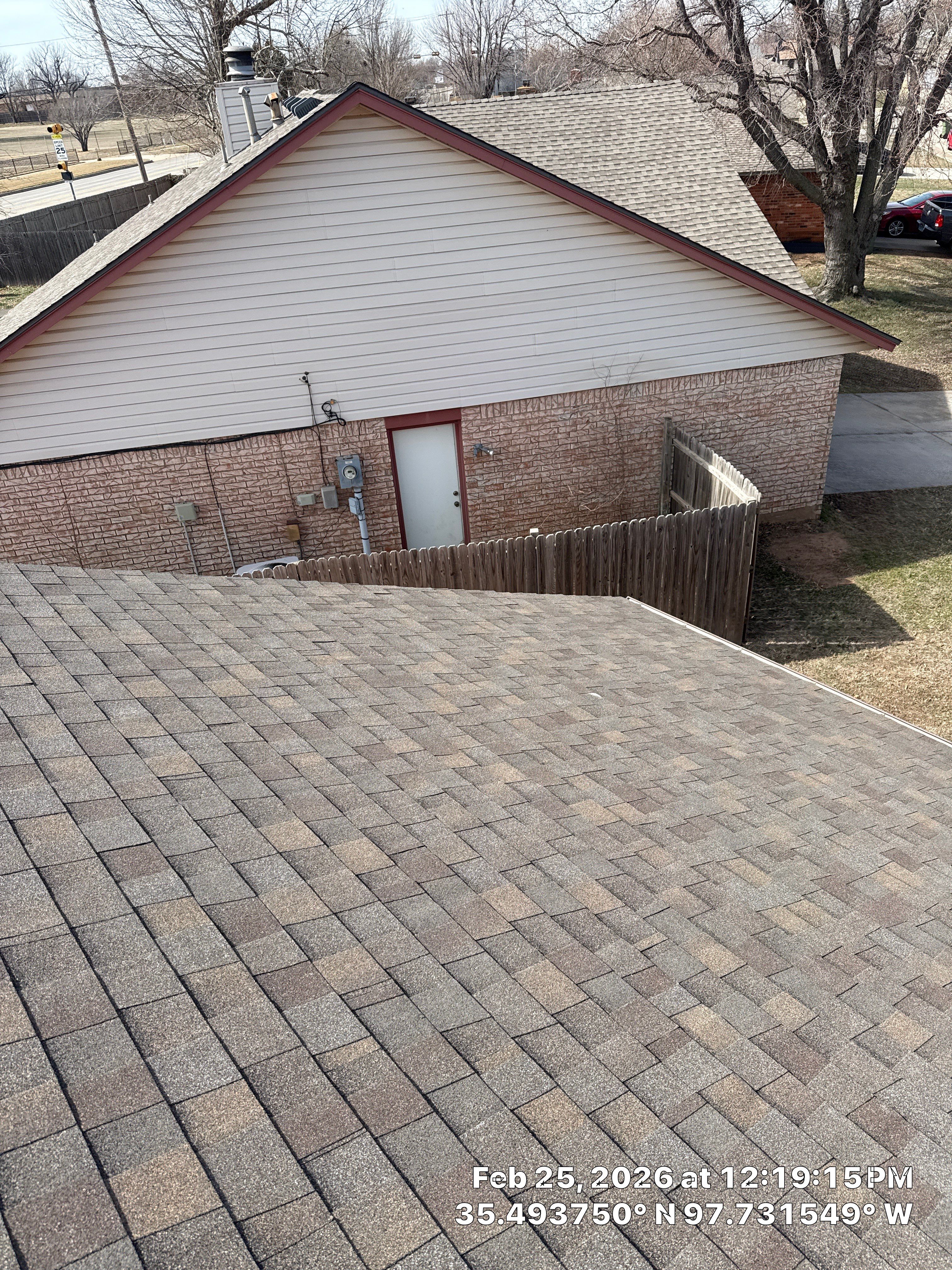 Project in Yukon, OK by OAK Roofing Restoration 