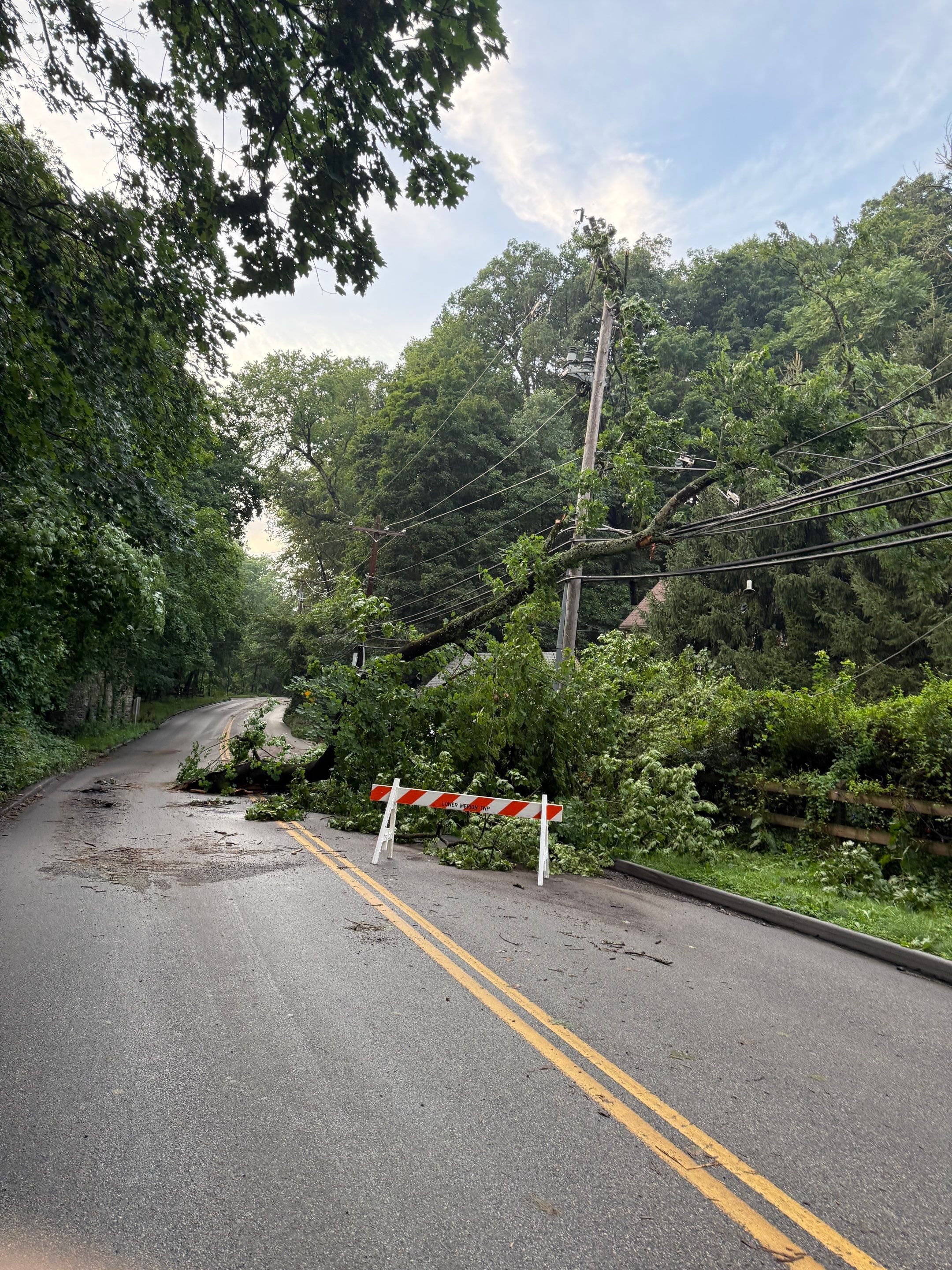 Wind & Storm Damage Claim in Gladwyne by FLAPA & KeyStone