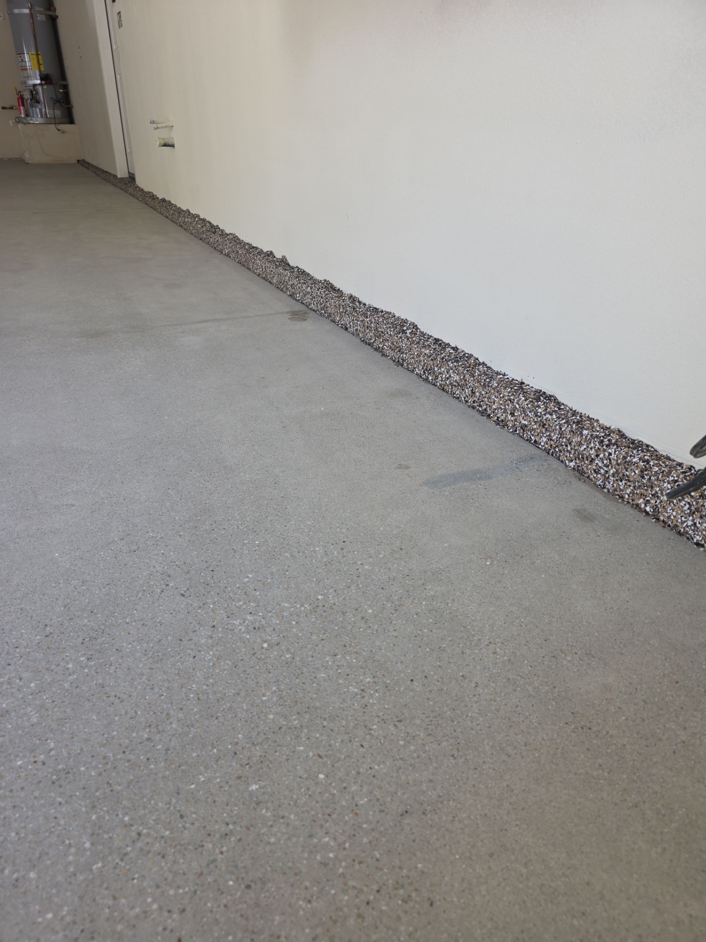 Simiron Autumn Brown Polyurea Garage Floor Coating in Paso Robles by MGP Coatings