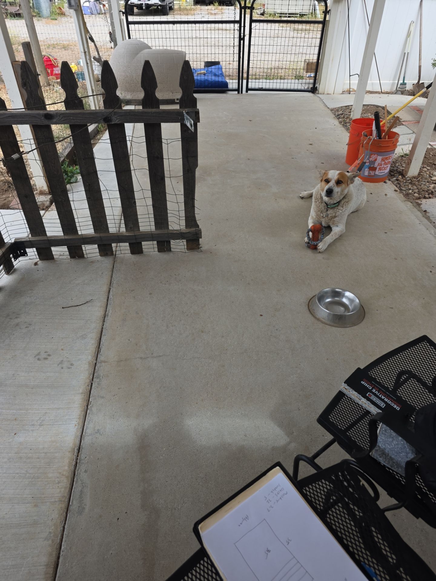 Obsidian Polyurea Coating for Atascadero Porch and Steps by MGP Coatings