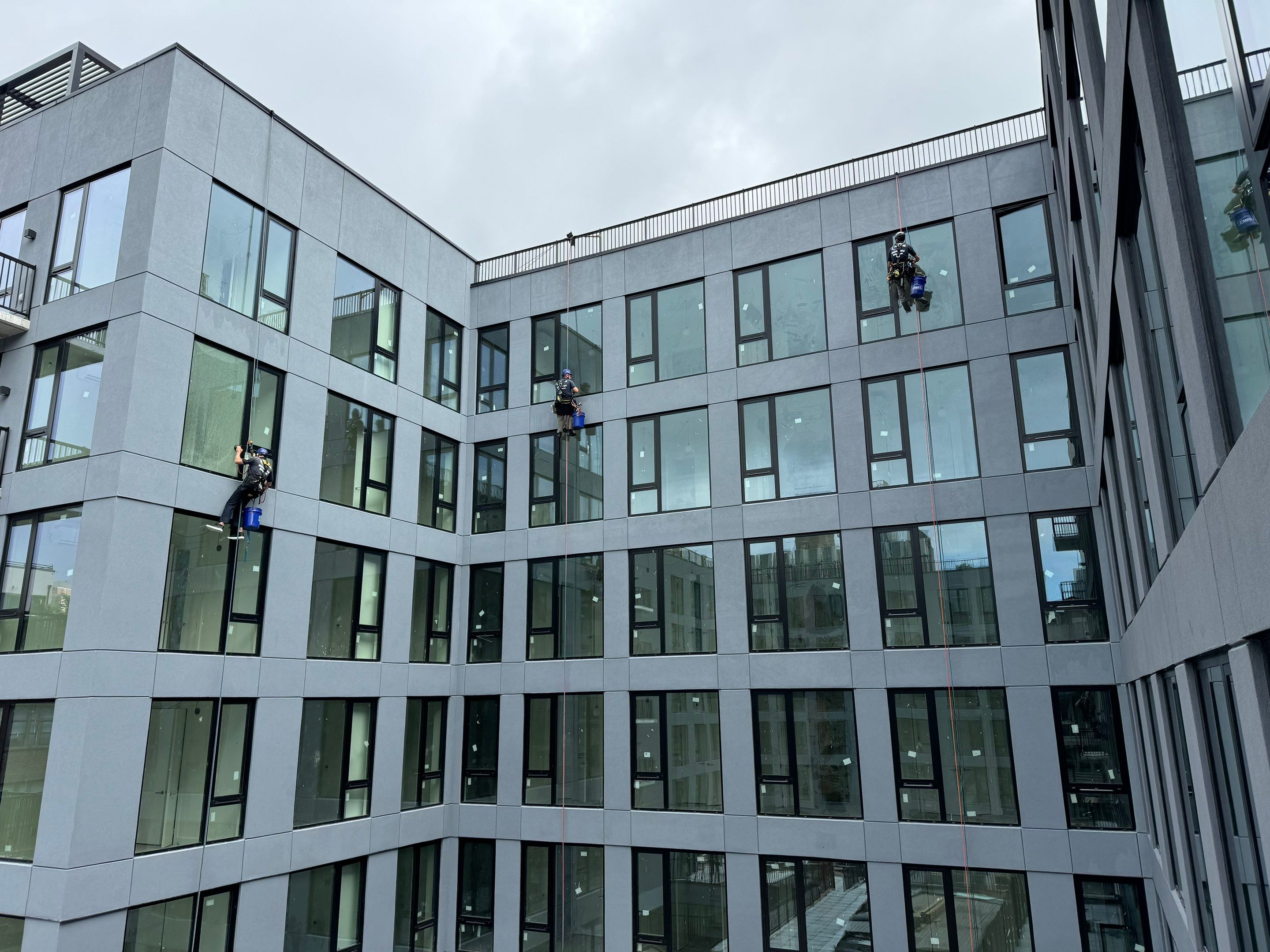 Post Construction Window Clenaing by Total Window Service