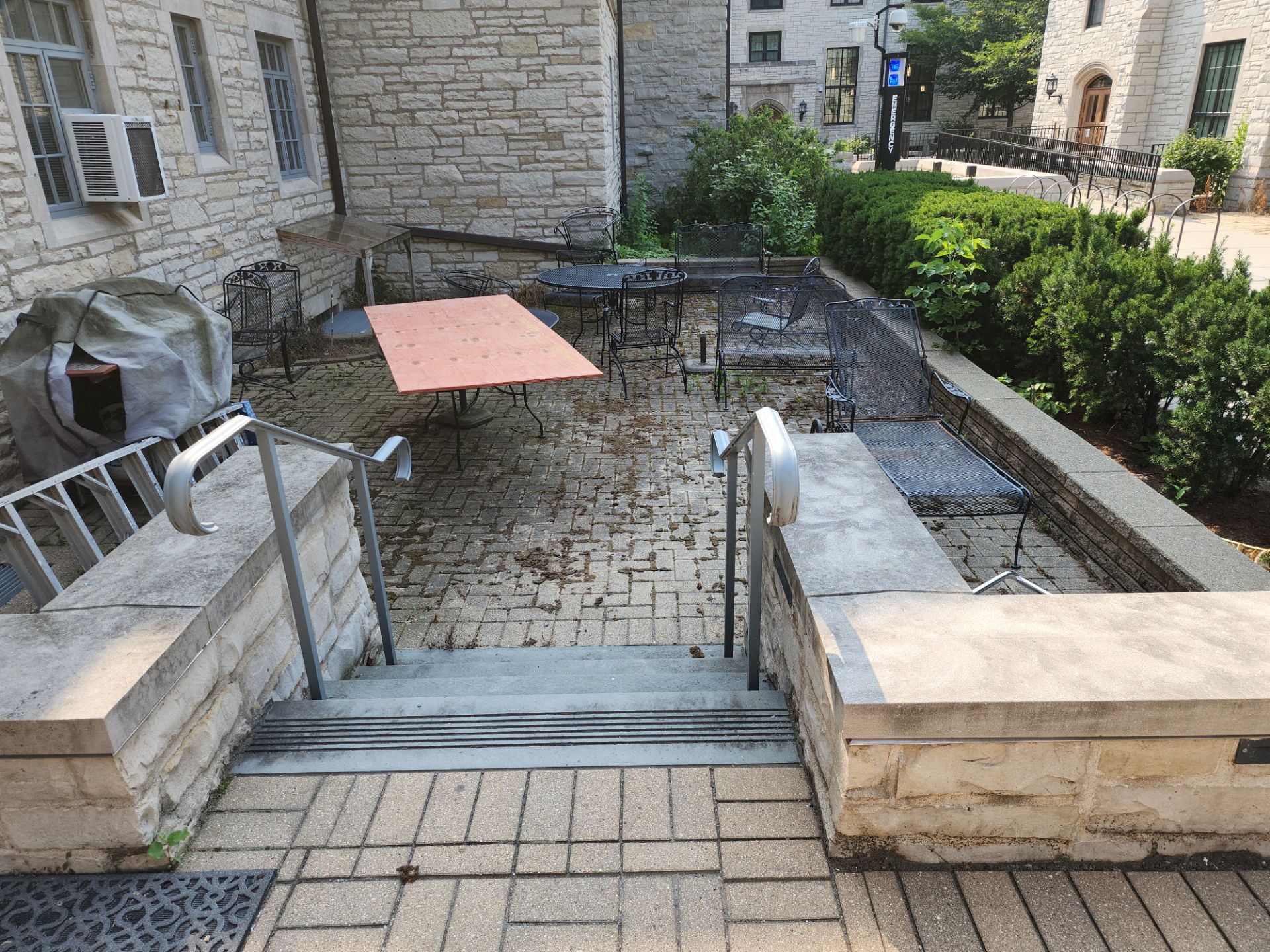 Brick paver cleaning. by Northern Power Washing LLC.