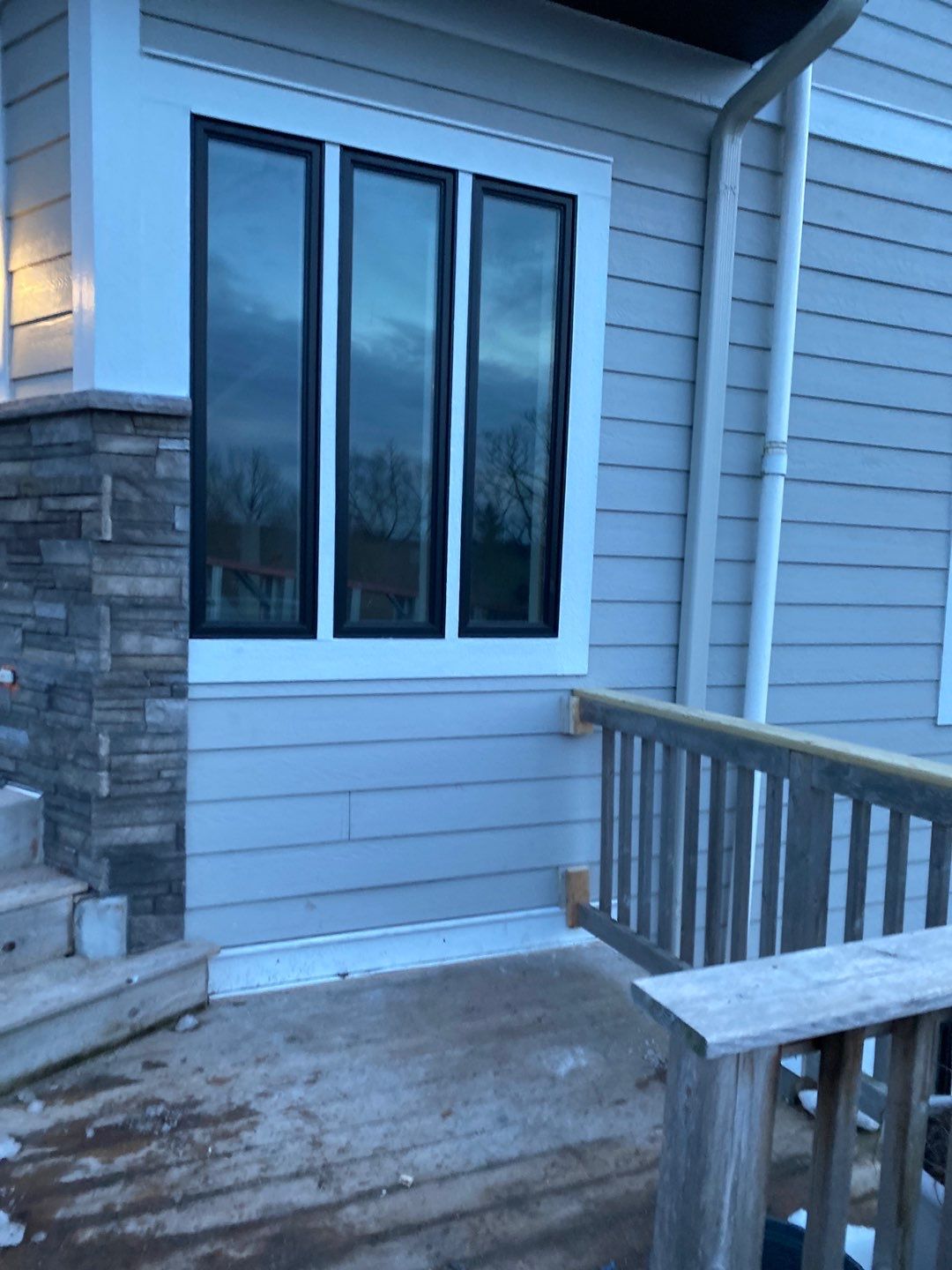 Siding Installation using LP Smart Siding by Total Restoration Services