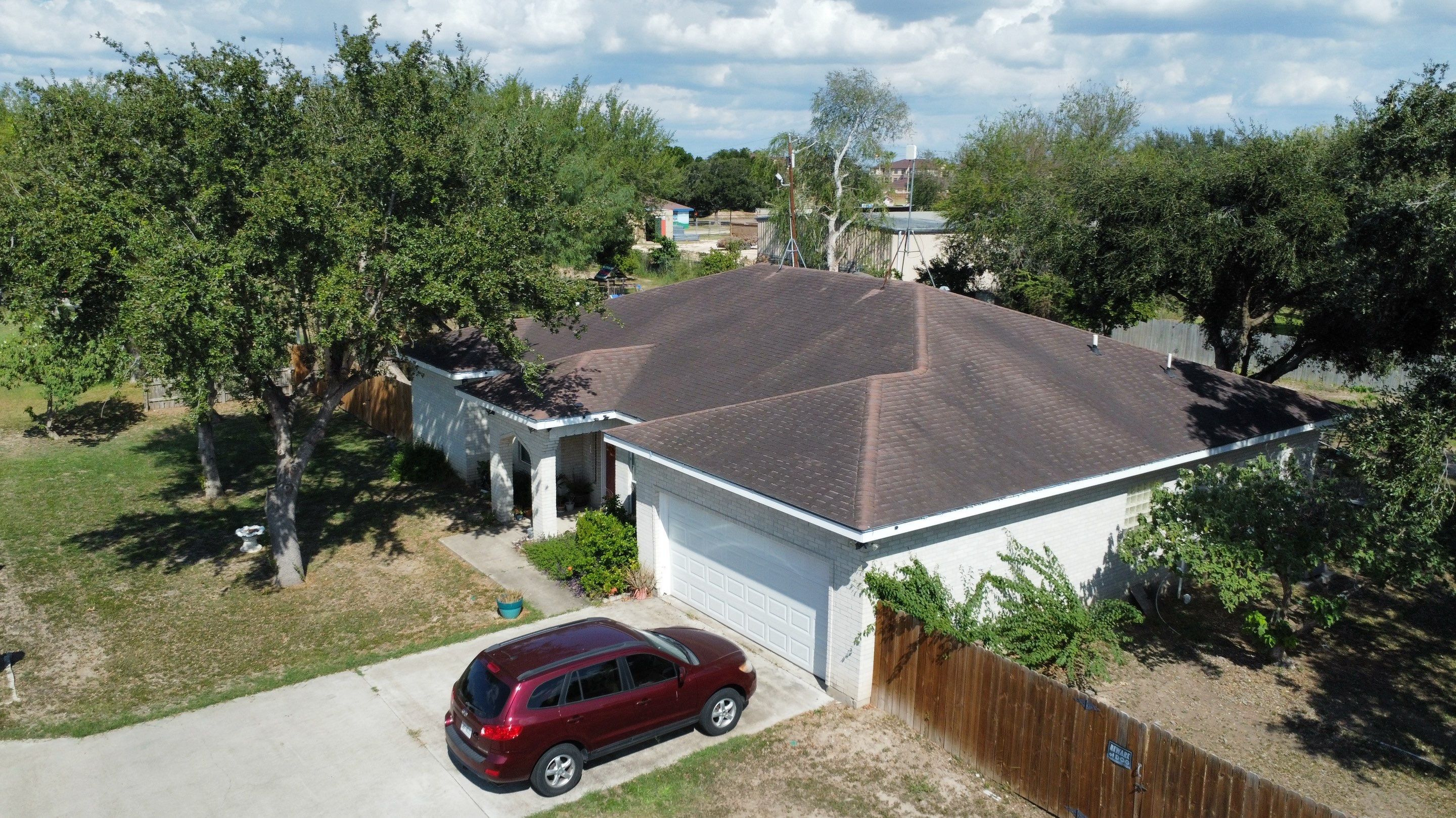 Residential Roof In Edinburg  by Bison Roofing  