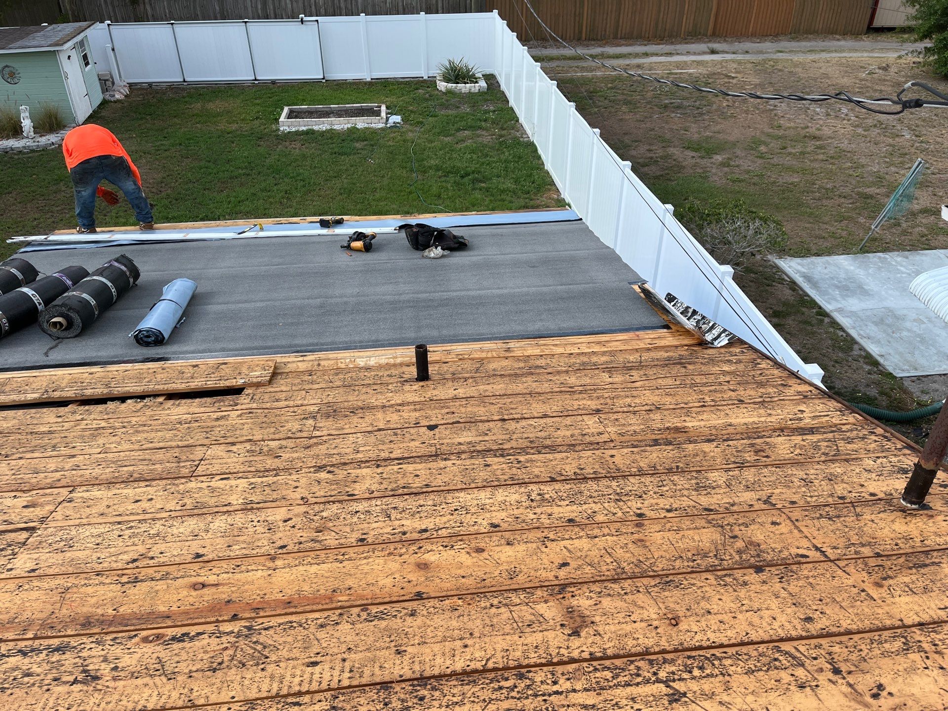 Project in St. Petersburg 33713 by Mitchell Roofing Company LLC 