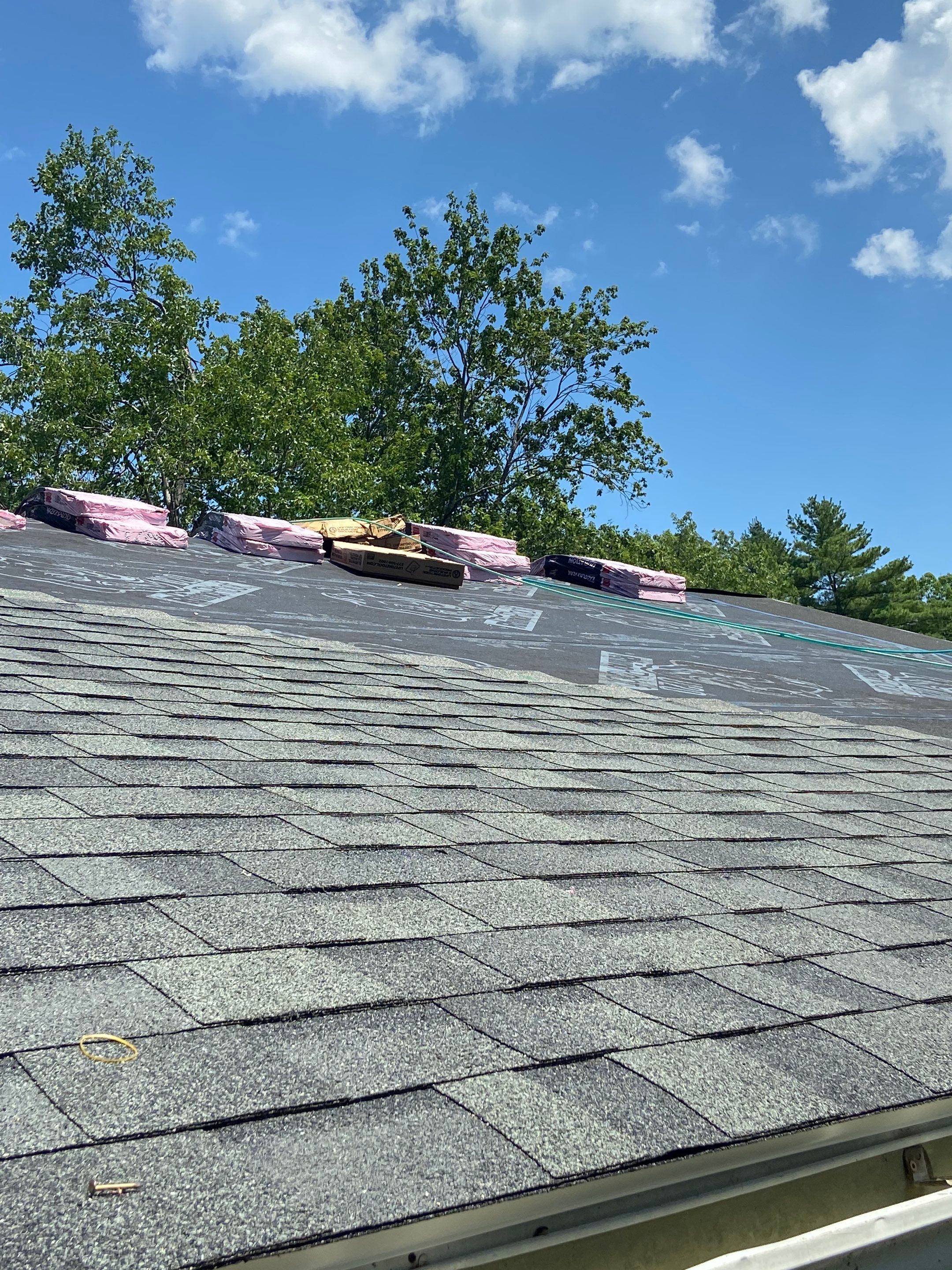 Residential Roofing Installation using Owens Corning TruDefinition by Sensible Home Solutions