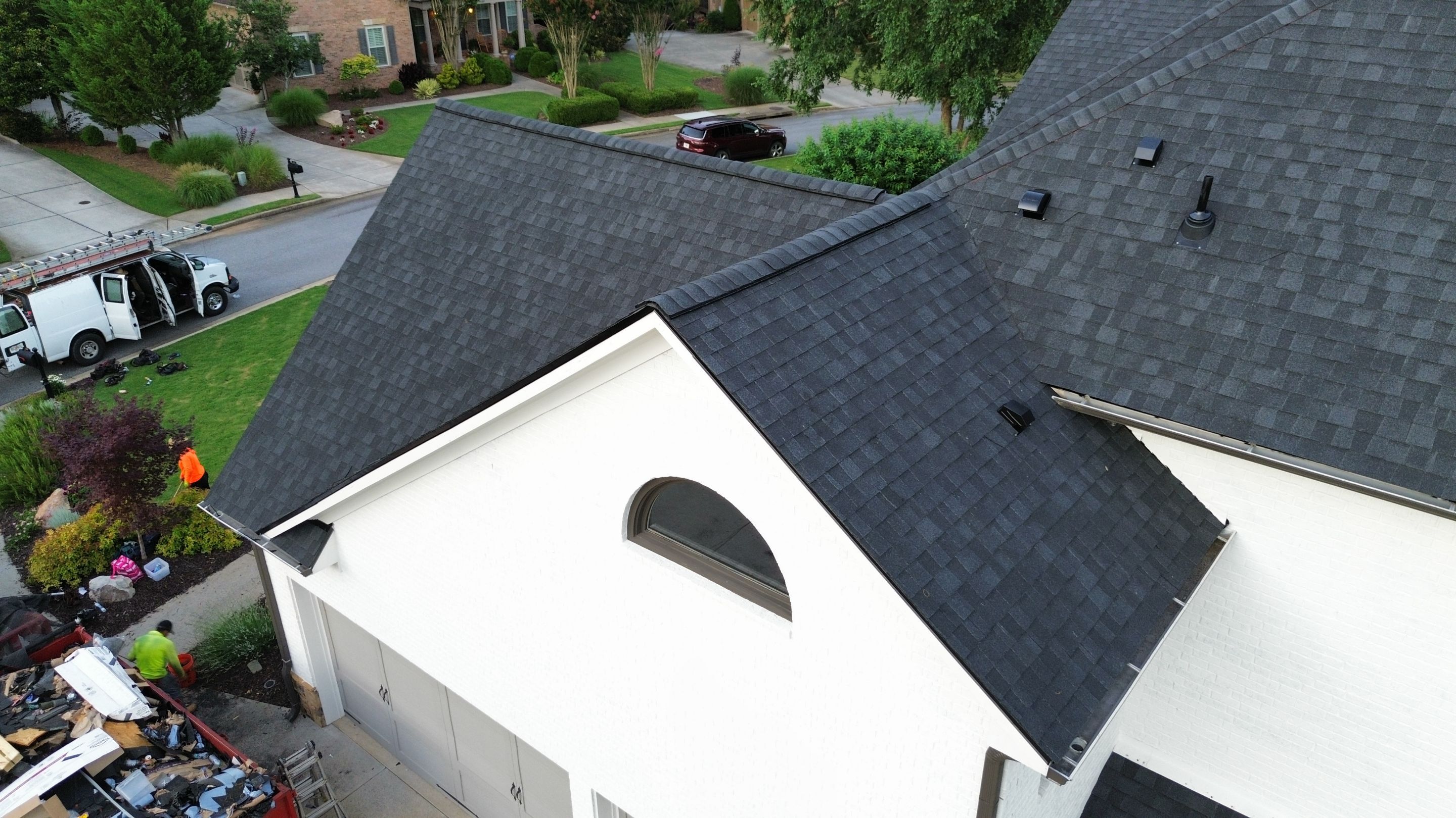 Canton, GA Roof Replacement CertainTeed Landmark Pro Max Def Charcoal Black by Reset Roofing