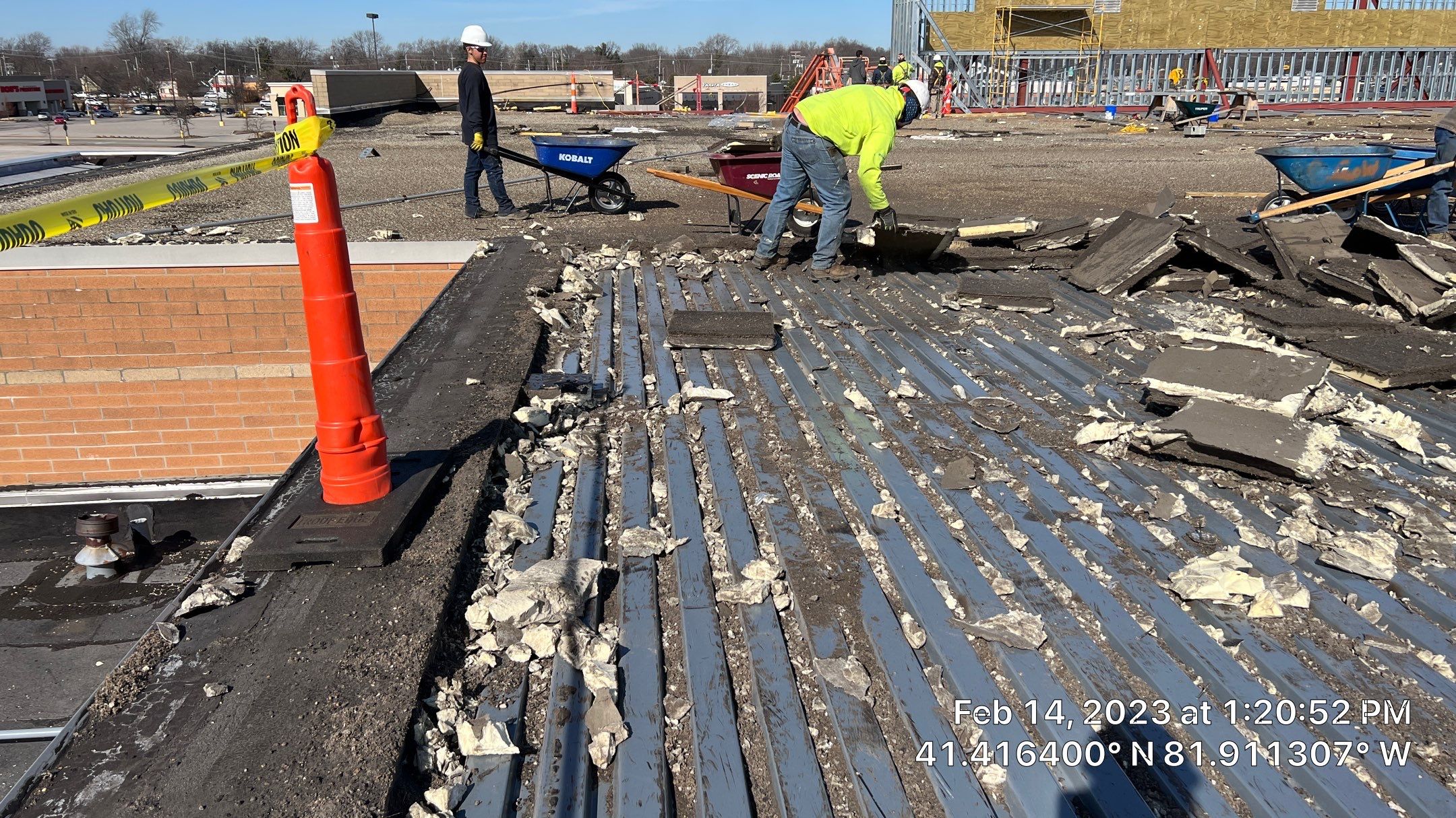 North Olmsted Ohio TPO Roof Install by Gold Star Roofing LLC 