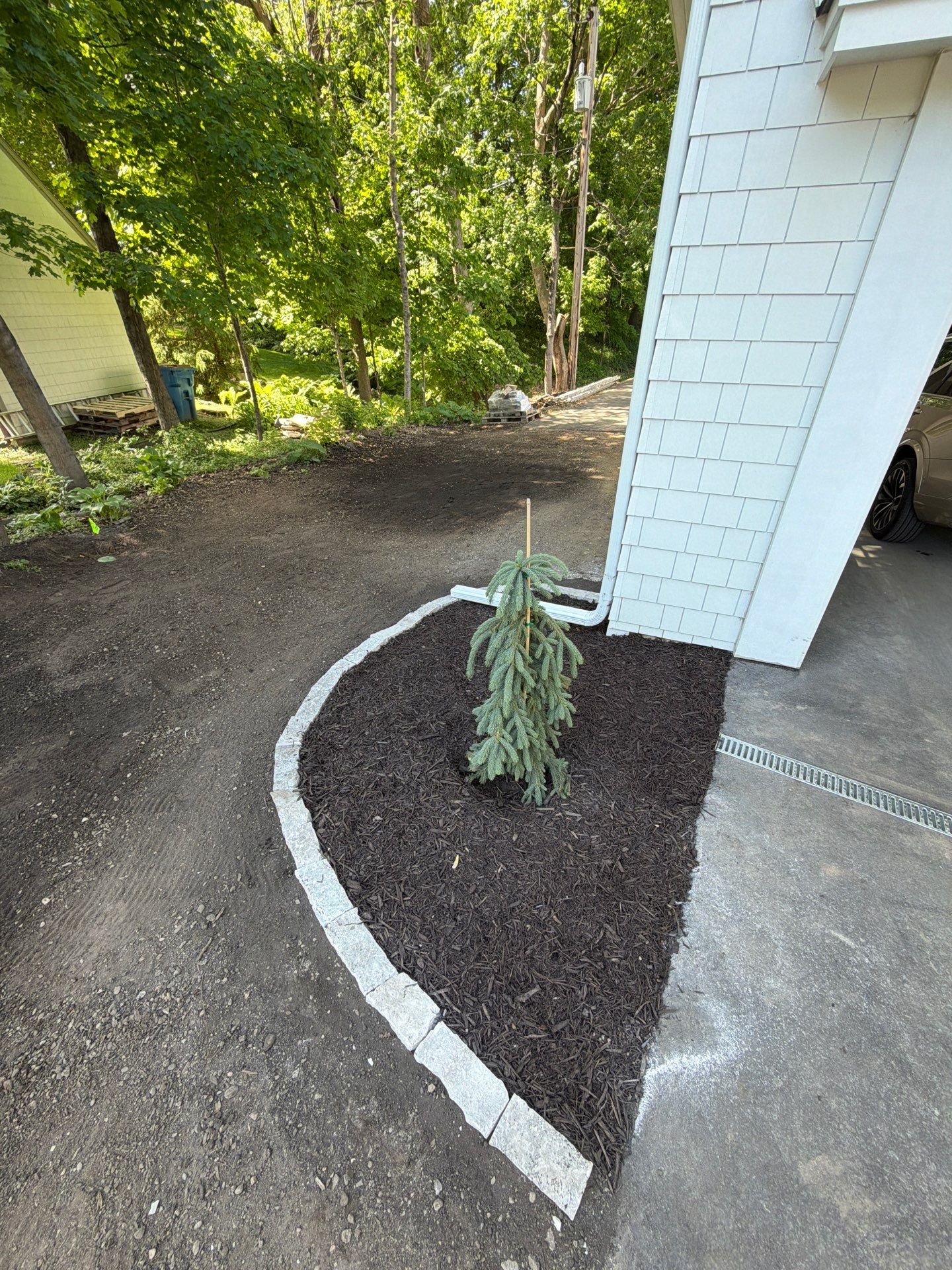 New build Landscape Renovation by Sota landscaping