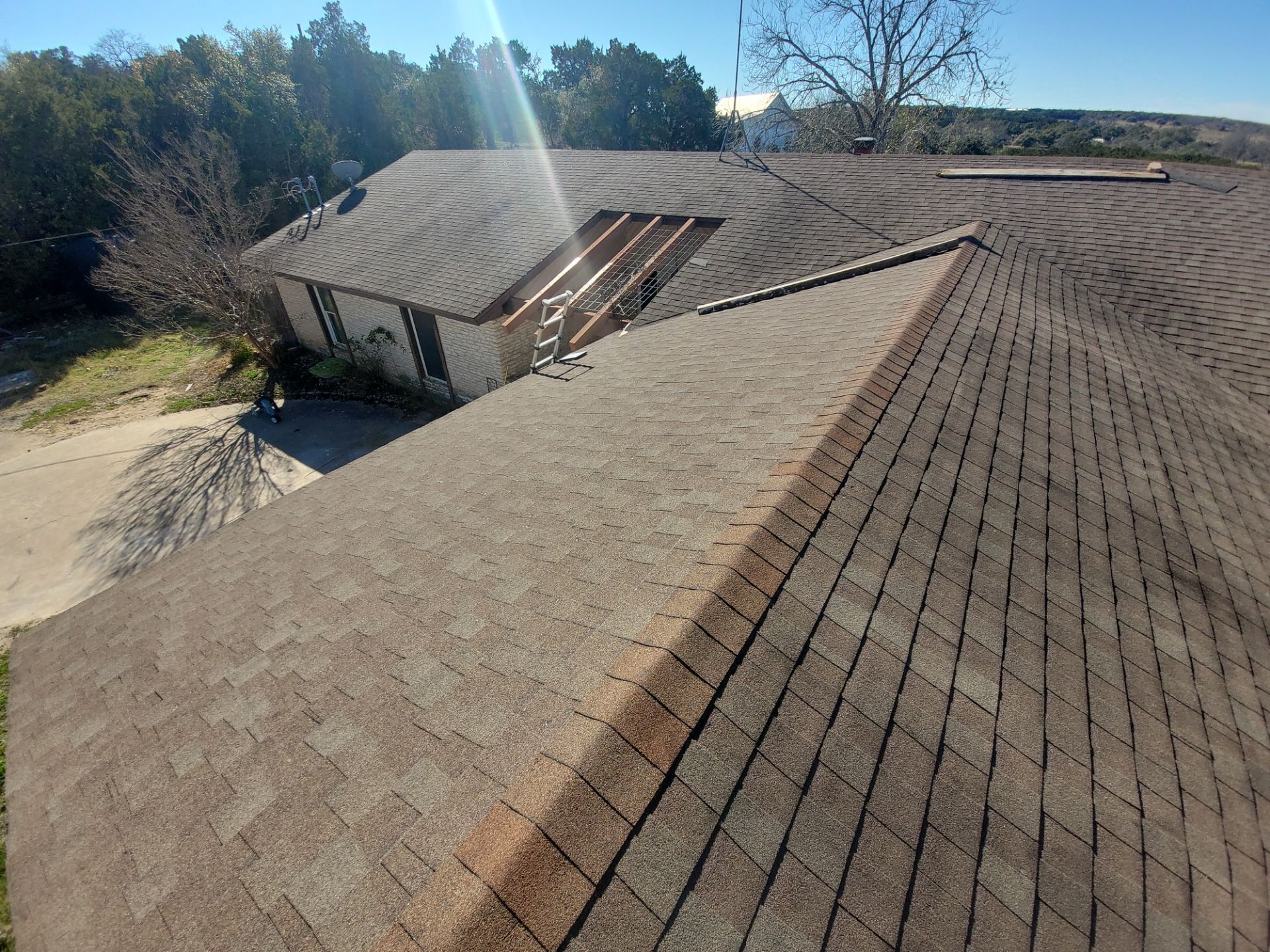Galvalume Standing Seam offers a 45-year finish warranty! by Oakwood Roofing and Construction, LLC