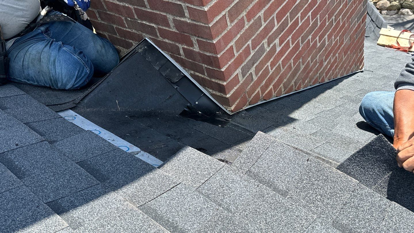 Roof Replacement using CertainTeed Landmark Moire Black by 180 Contractors