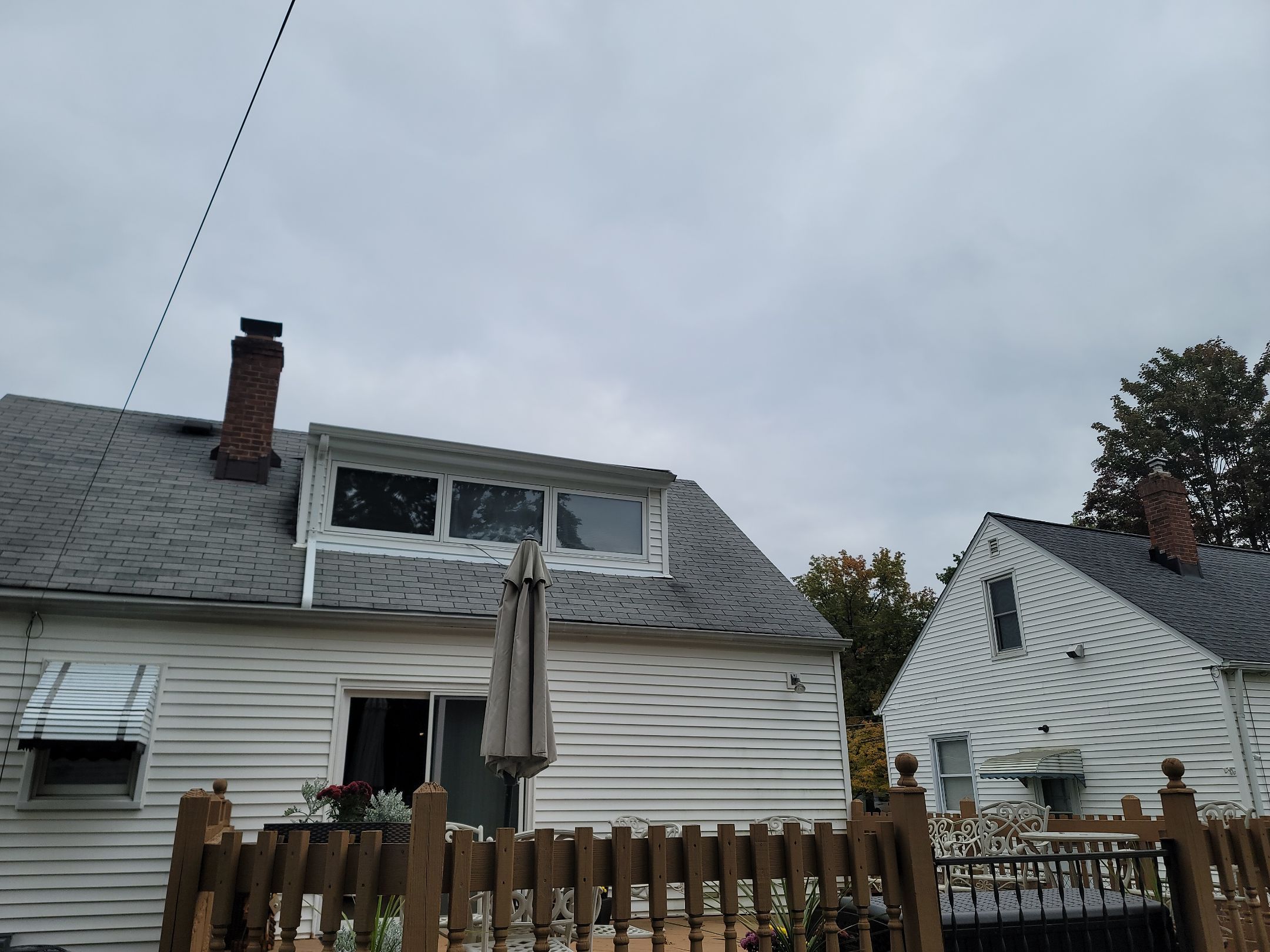 ATLAS PINNACLE COLOR: BLACK SHADOW DRIP EDGE: WHITE by Eagle Eye Roofing