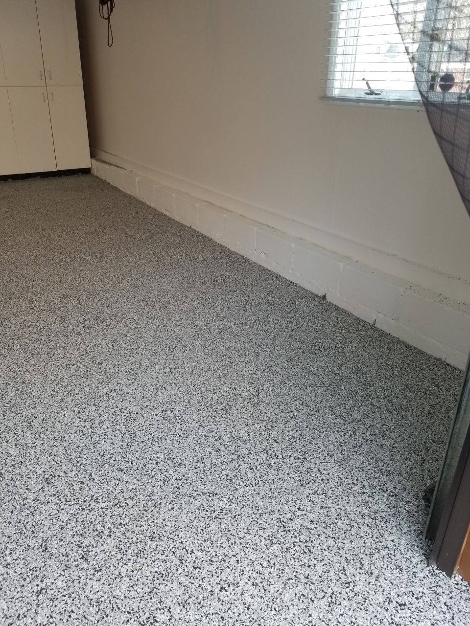 Garage Floor in Domino by Spectrum Painting, LLC