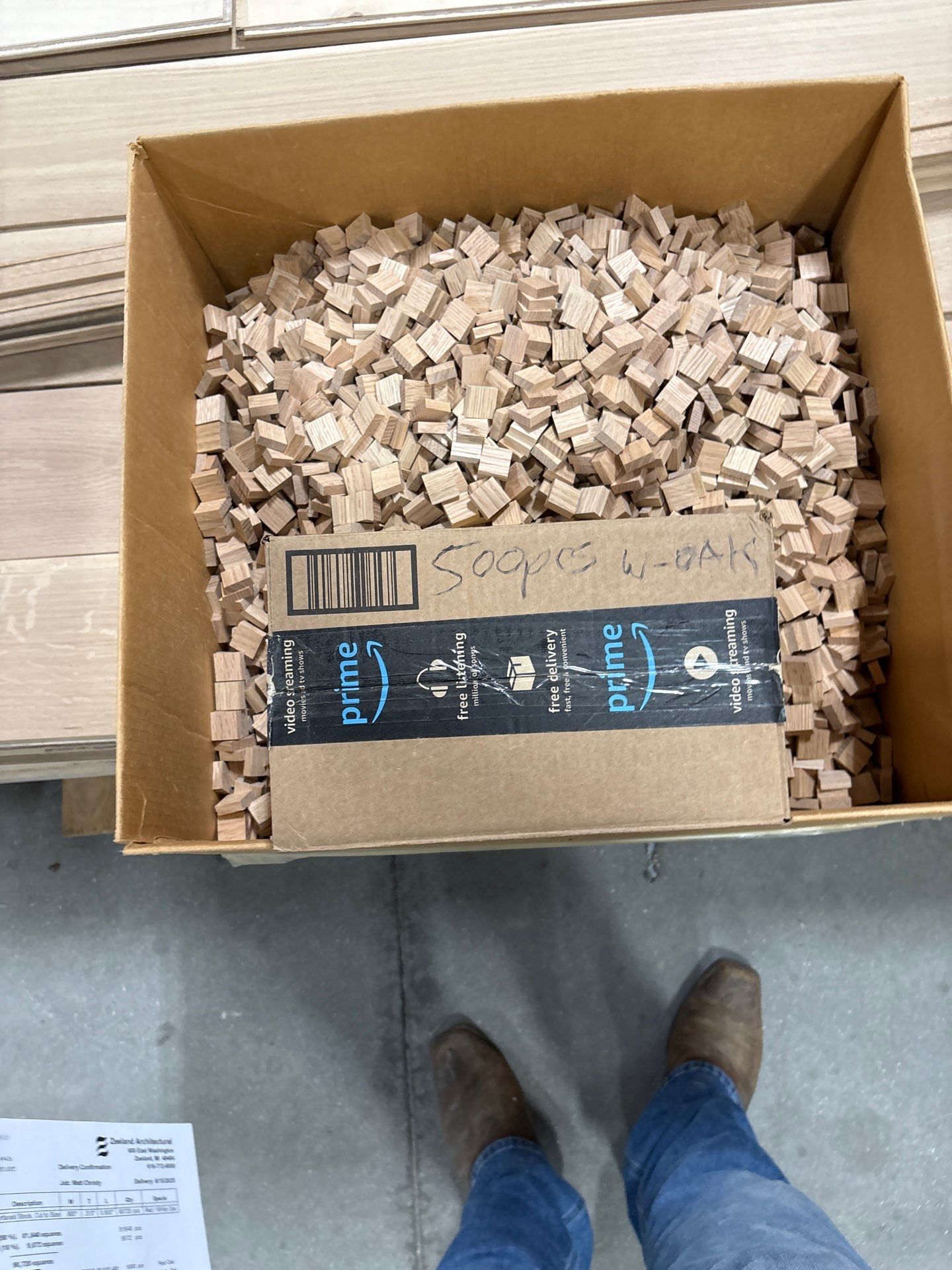 UNIQUE MID CENTURY MODERN Square Wood Tile Floor by RTBaldwin Hardwood Floors