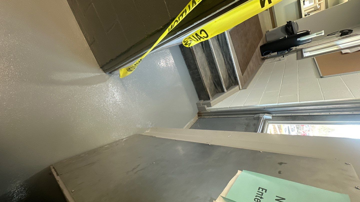 Industrial Grey Grit Project in Mars by Floors in a Day, Inc