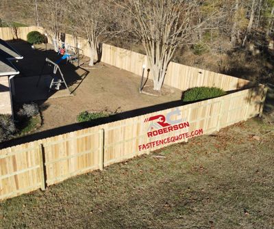 6ft Cedar Privacy Fence