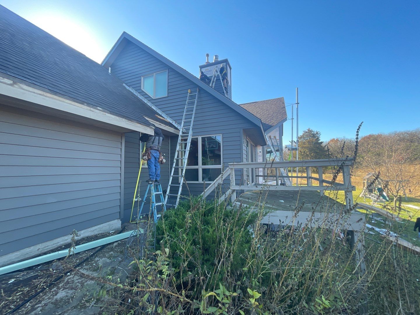 Siding Installation using Norandex Polar Wall Plus Siding, Window Wraps by Total Exteriors