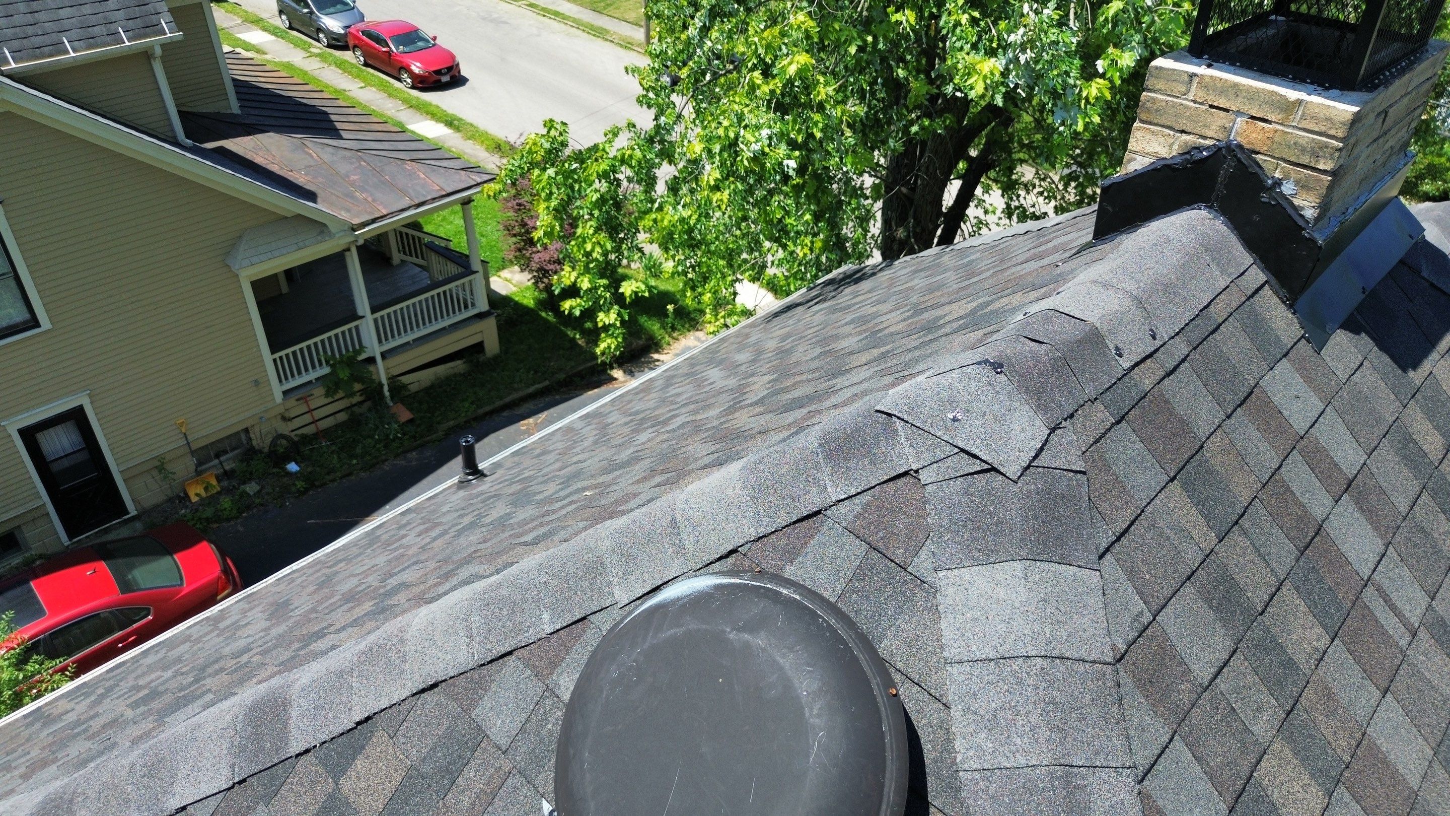Residential Roofing Installation using Timberline UHDZ Shingles - Appalachian Sky by RoofX 