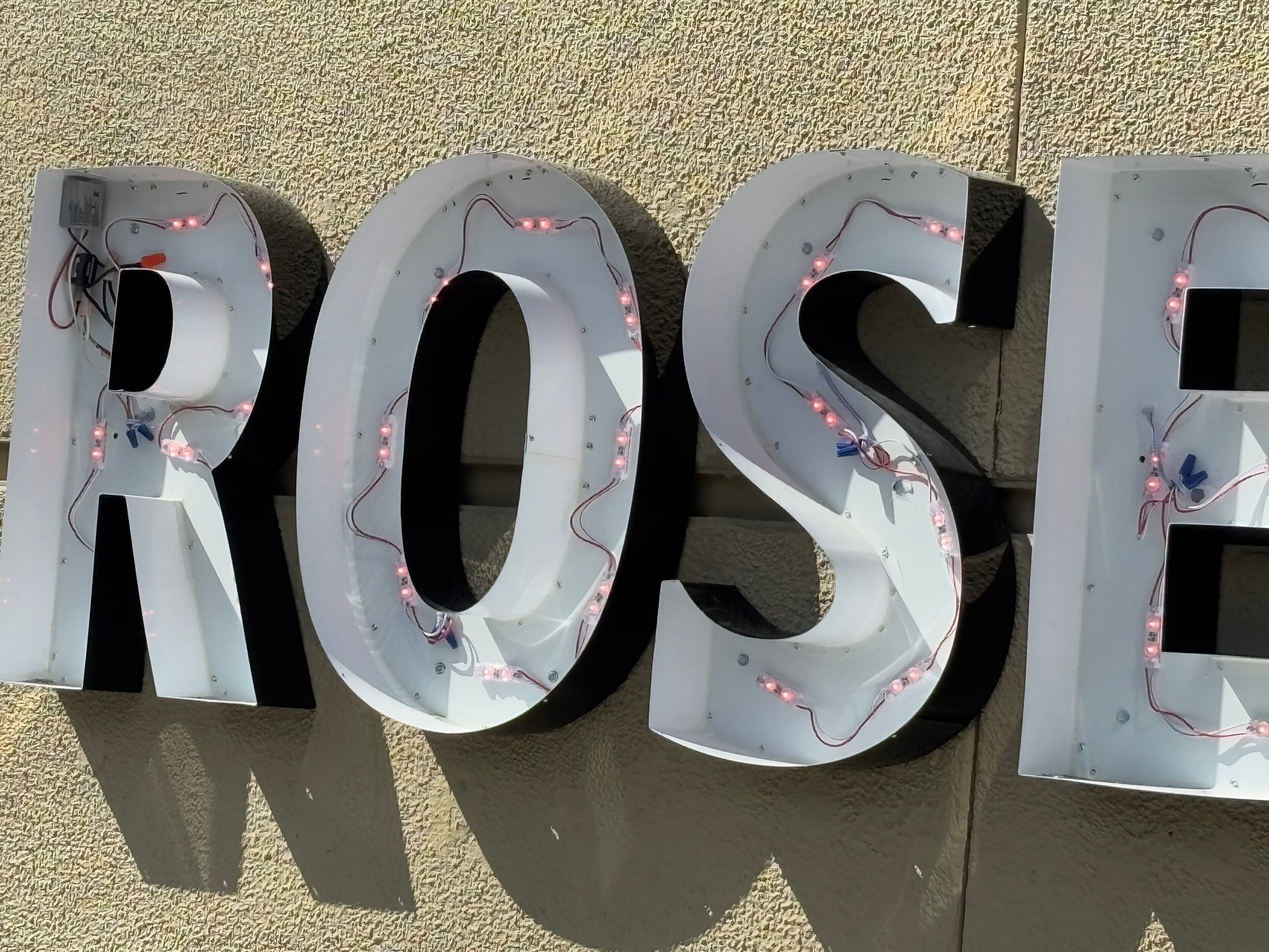 Spa LED Channel Letter Signage Installation by City Signs
