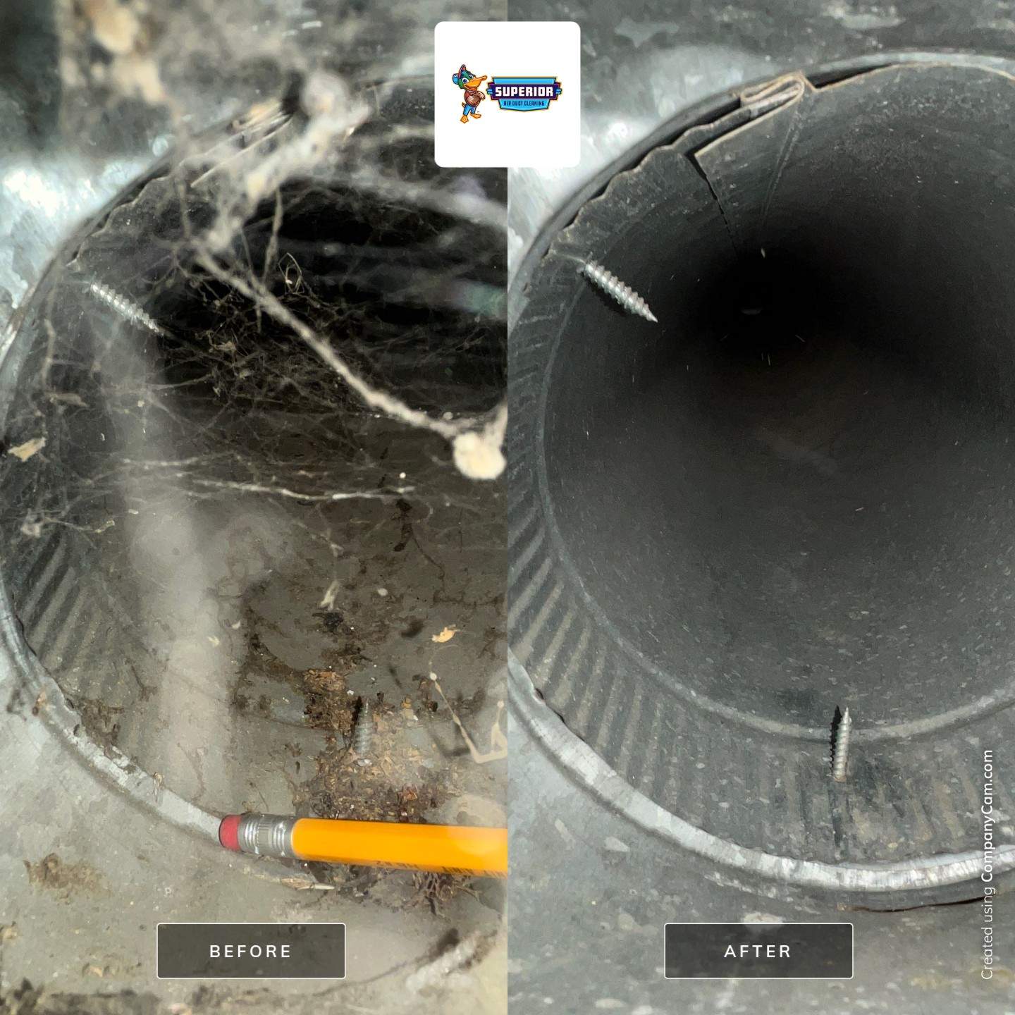 Air Duct Cleaning With a Vacuum Truck in Clariton, PA by Superior Air Duct Cleaning