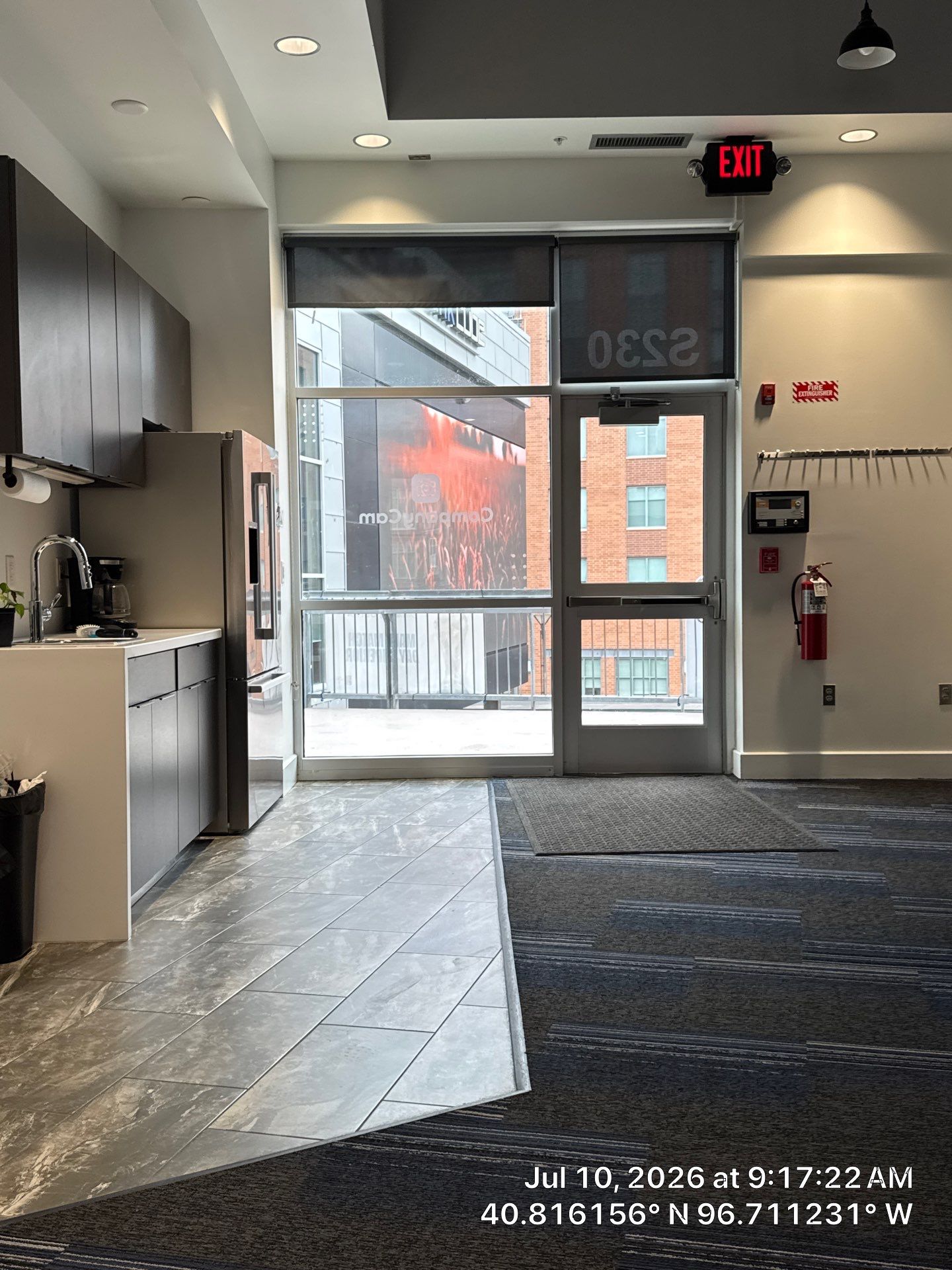 Commercial Office Breakroom Remodel and Exterior Masonry in Lincoln by Customer Success Demo Account