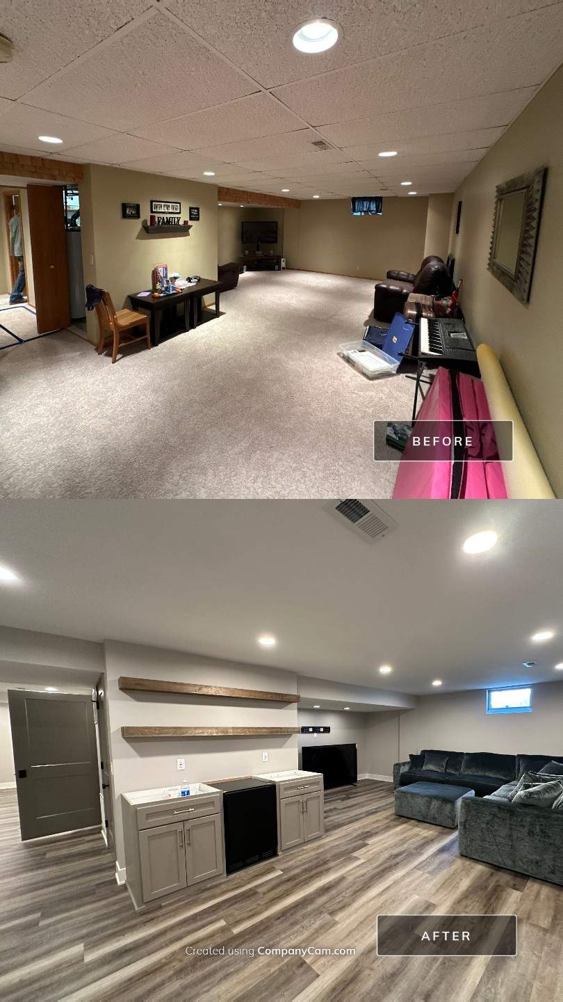 Project in Omaha by Bennett Design + Build