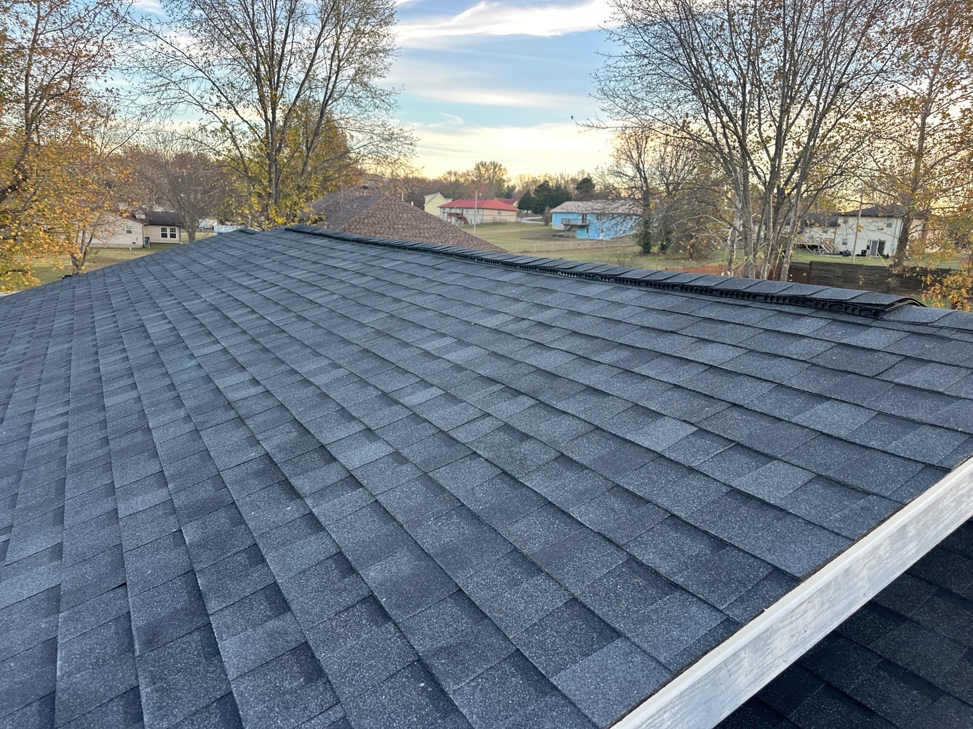 Residential Roofing & Downspouts Install  by Titan Commercial & Residential Roofing 