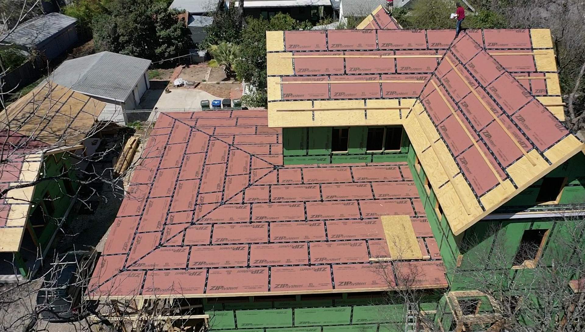 Residential Metal Roof Installation using McElroy Metal by Premier Roofing and Contracting