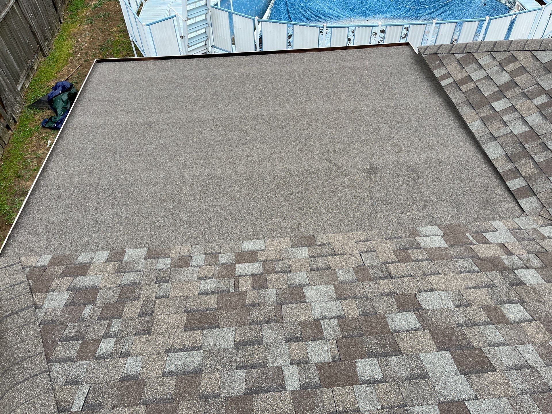 Residential Roofing Installation using Owen's Corning Duration (Lifetime) Shingles by Roof Repair Company
