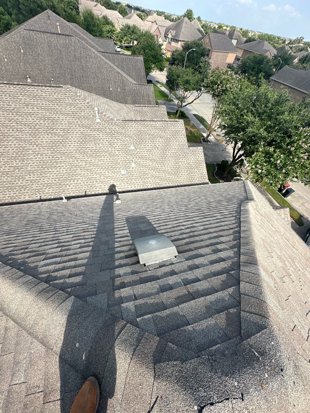 Residential Roofing Installation using Owen's Corning Duration (Lifetime) Shingles by Roof Repair Company