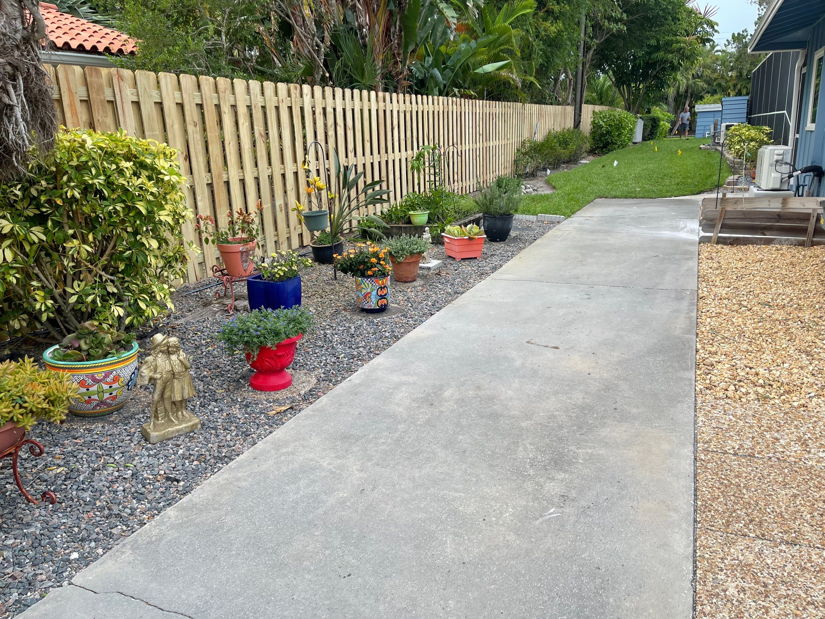 Longboat Key, FL 6 ft. Tall Entry Gates & Shadowbox Wood Fence by Asap fence and gates, LLC
