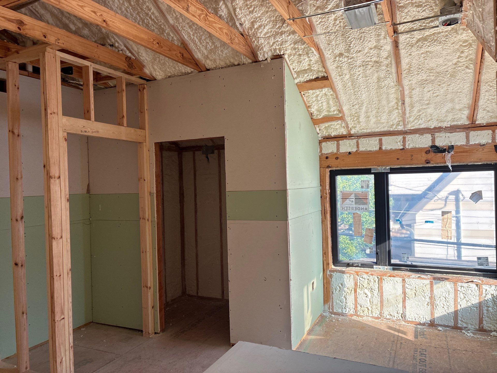 Fully encapsulated Dallas custom home  by Apex Insulation Solutions