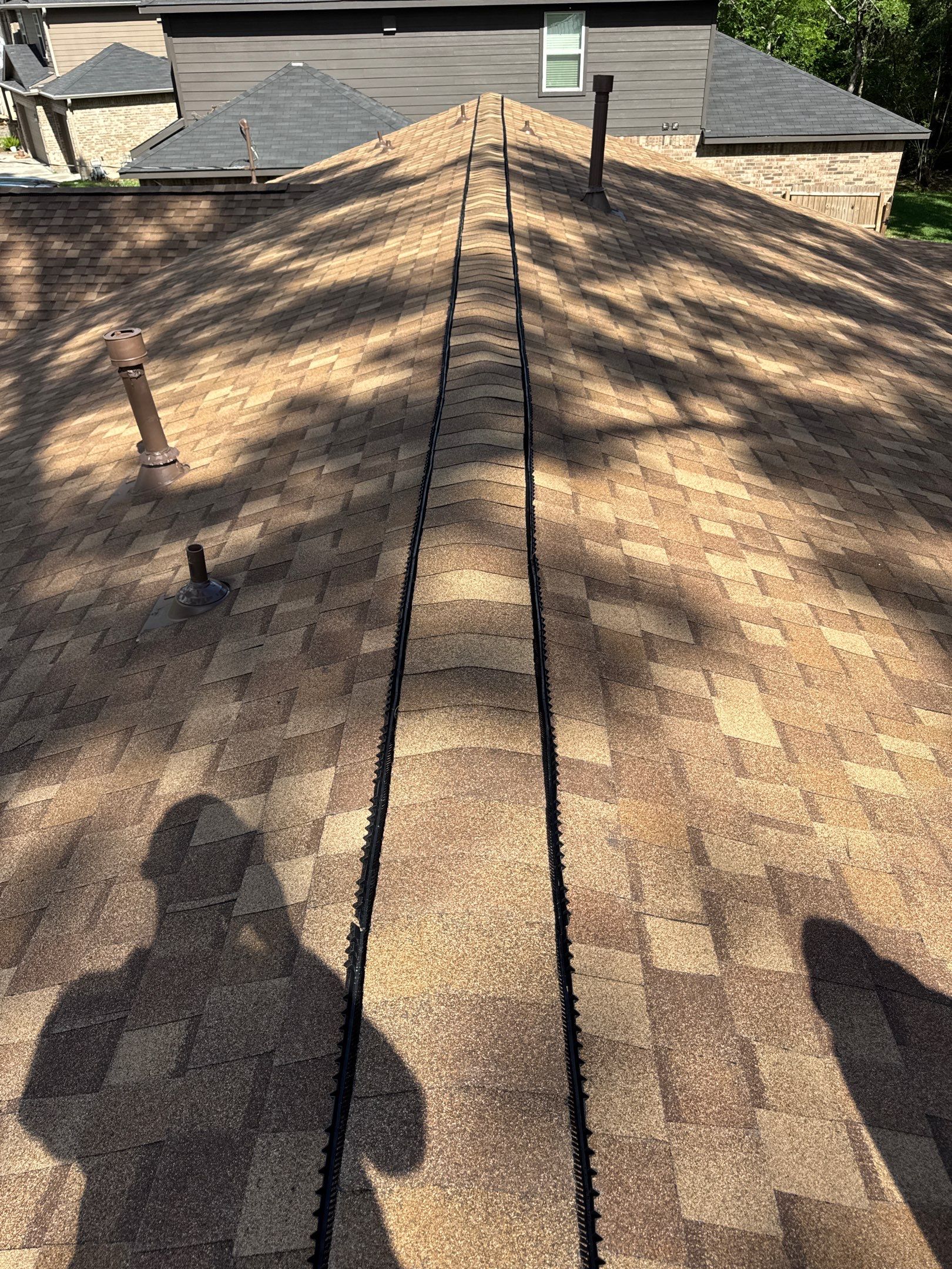Crosby Roof Installation using Atlas Pinnacle Pristine by Modern BYLT Roofing & Construction