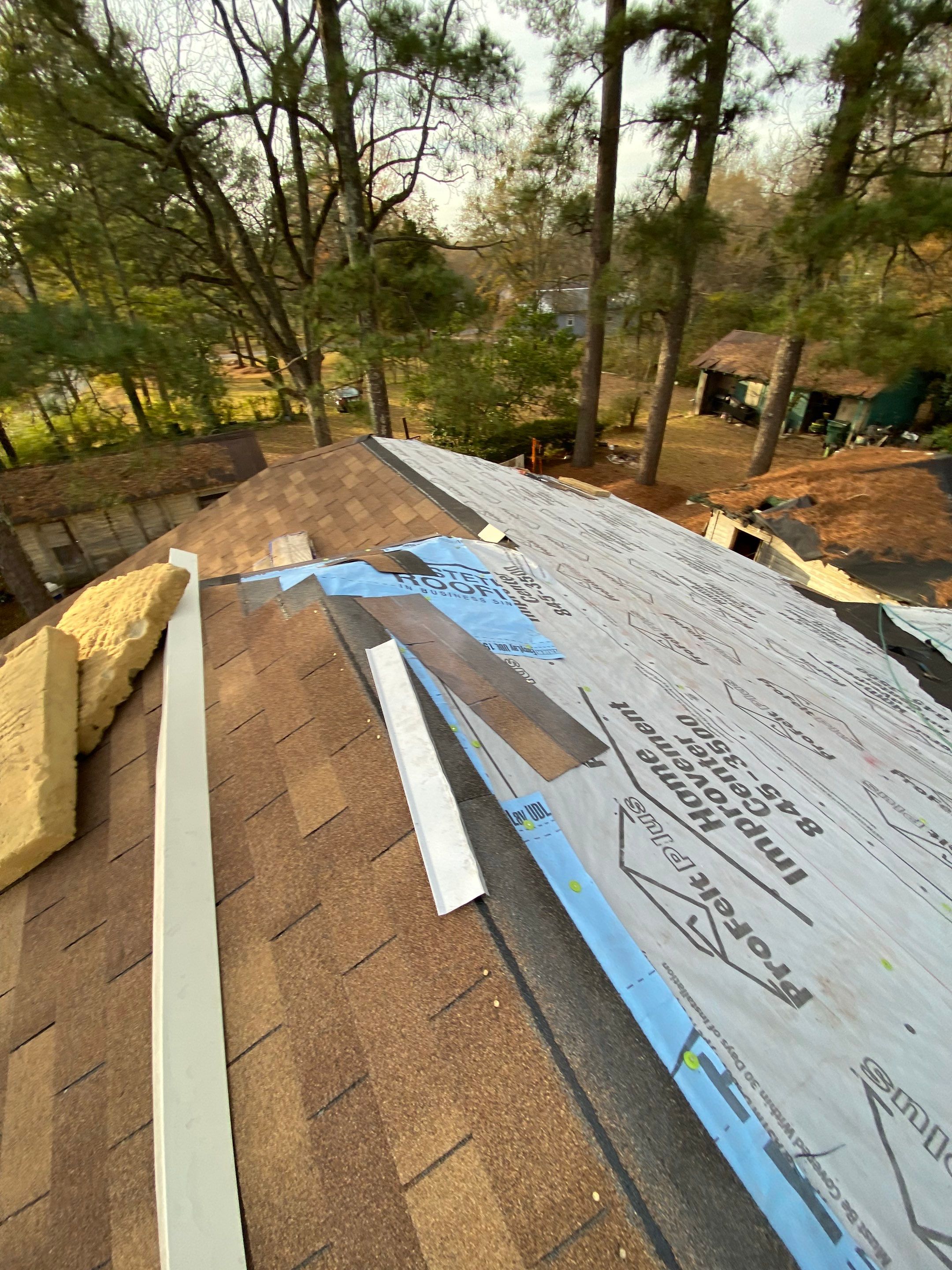 Residential Shingle Reroof using CertainTeed XT25: Resawn Shake by Hostetler Roofing