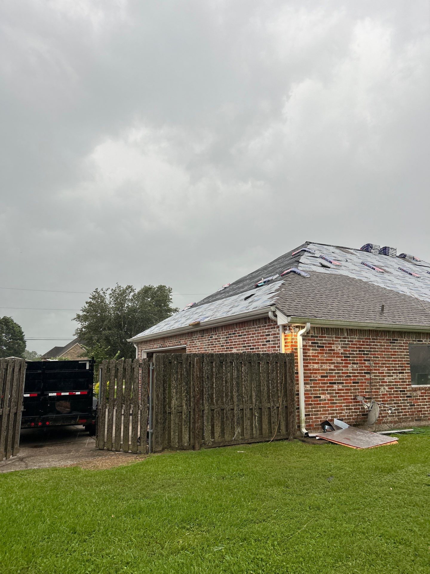 Residential Roof Replacement using GAF HDZ - Weathered Wood by Elite Roofing LLC
