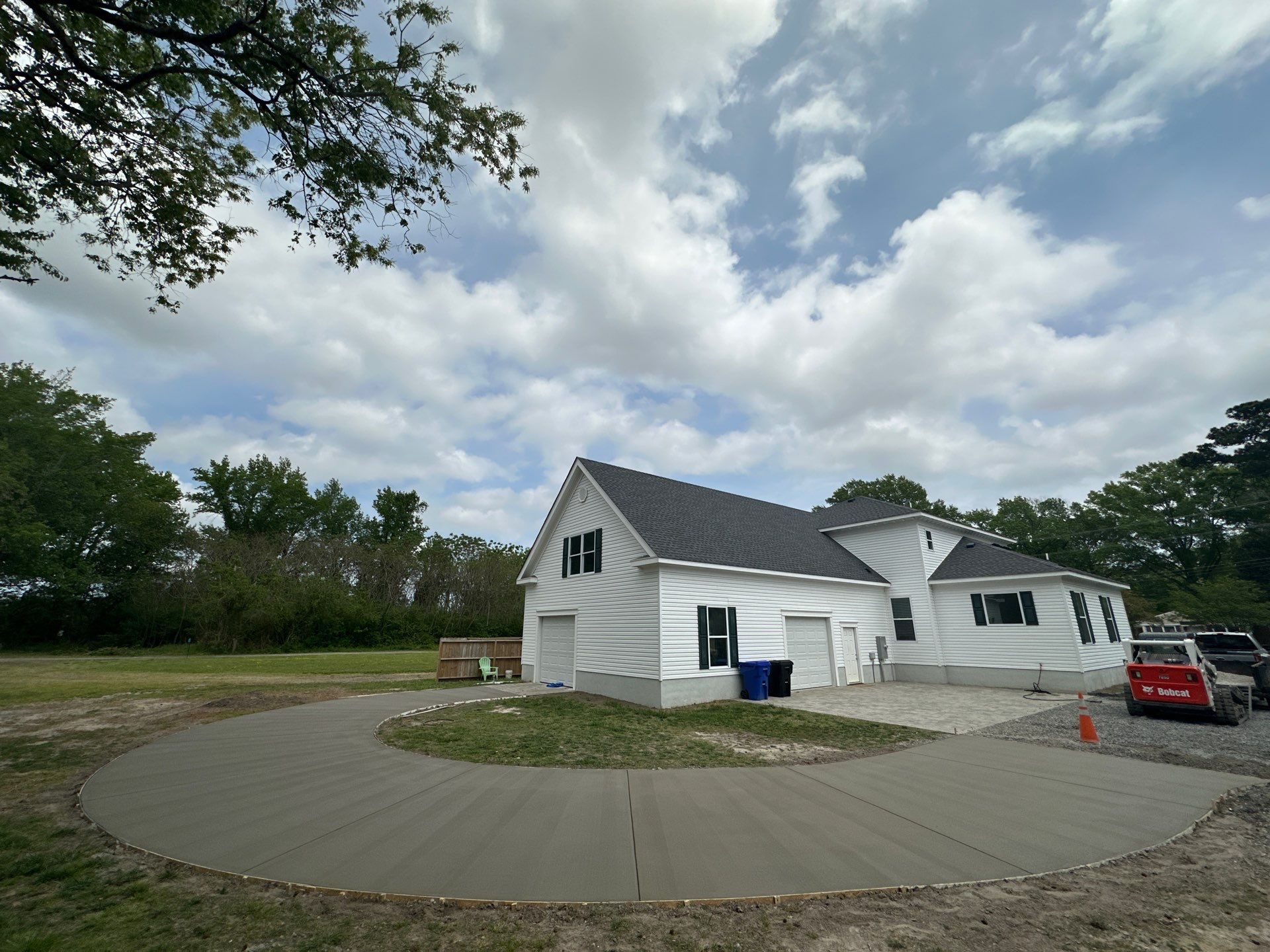 Project in Virginia Beach by Sam The Concrete Man Virginia Beach