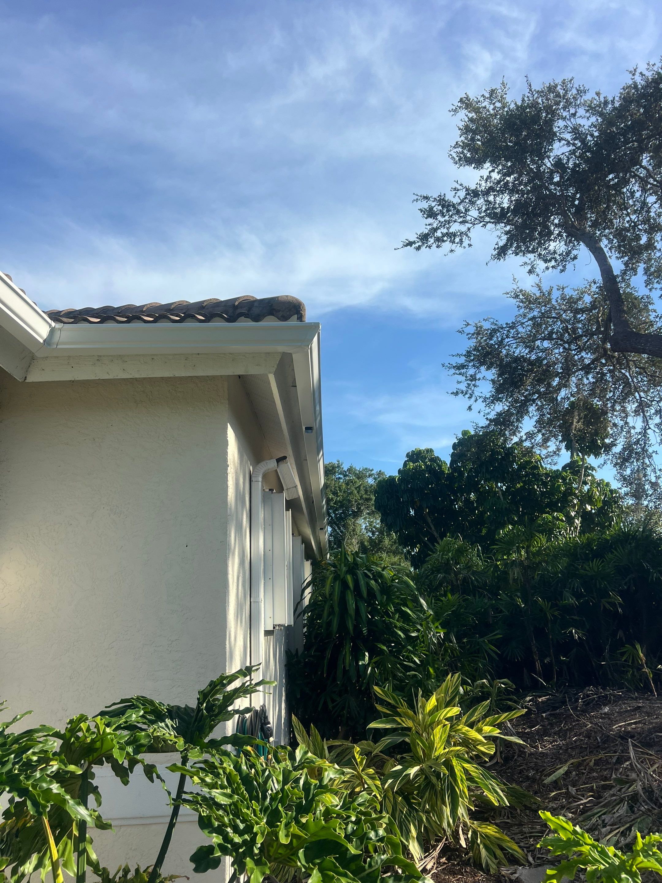 Downspout Installation in Sarasota FL by Gutter Professors