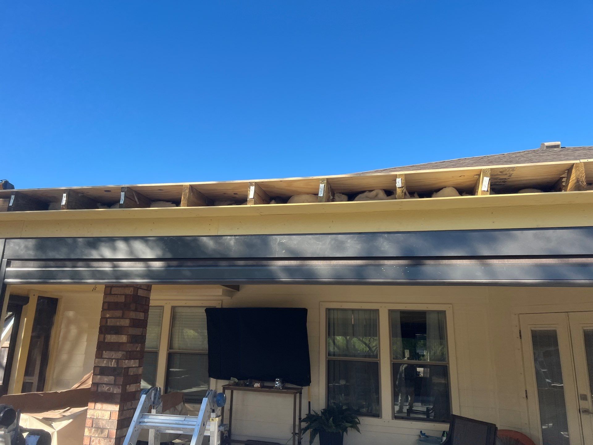 It Ain't Easy getting Shady  by Bayfront Roofing and Construction