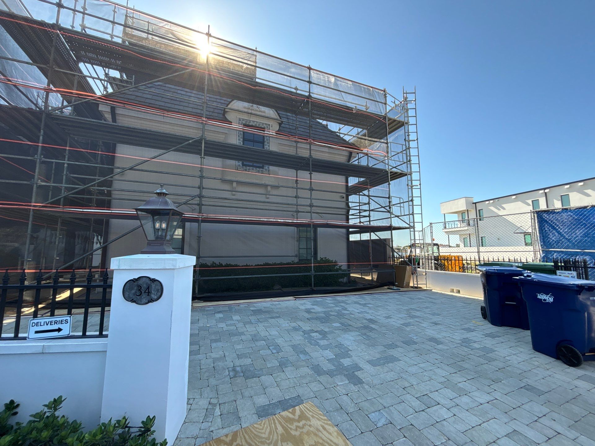 Gutter Installation using Half Round Seamless Gutters in Tampa FL by Gutter Professors