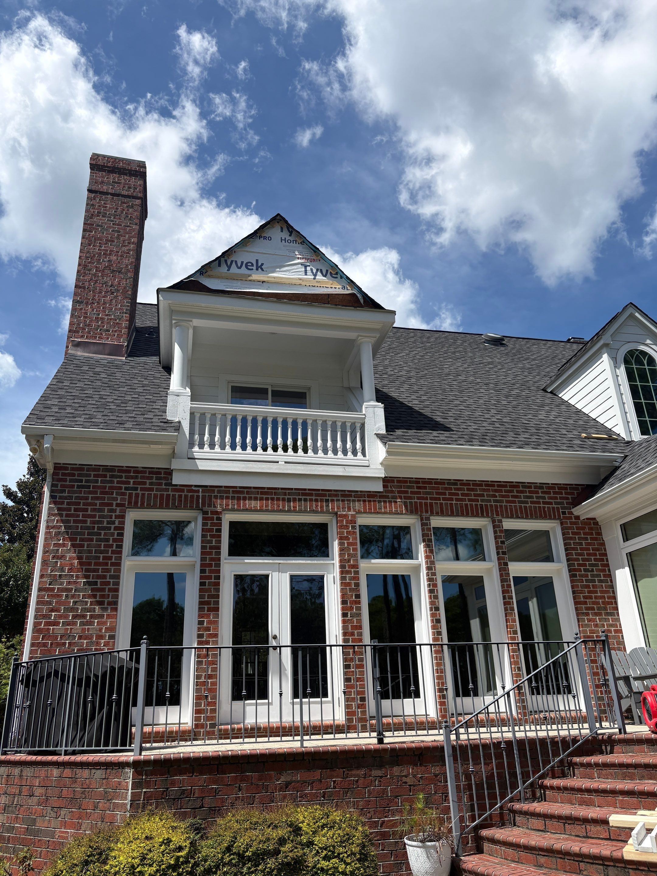 Southport Dormer Siding Replacement and Architectural Trim Restoration by Ideal Siding Wilmington, NC