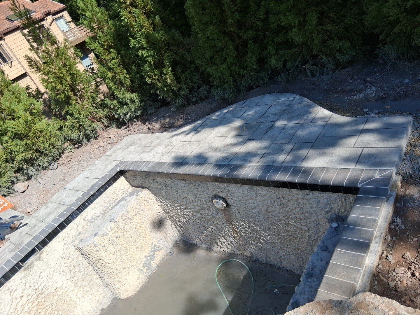Pool Deck in Gladwyne Pa by Architectural Concrete Design