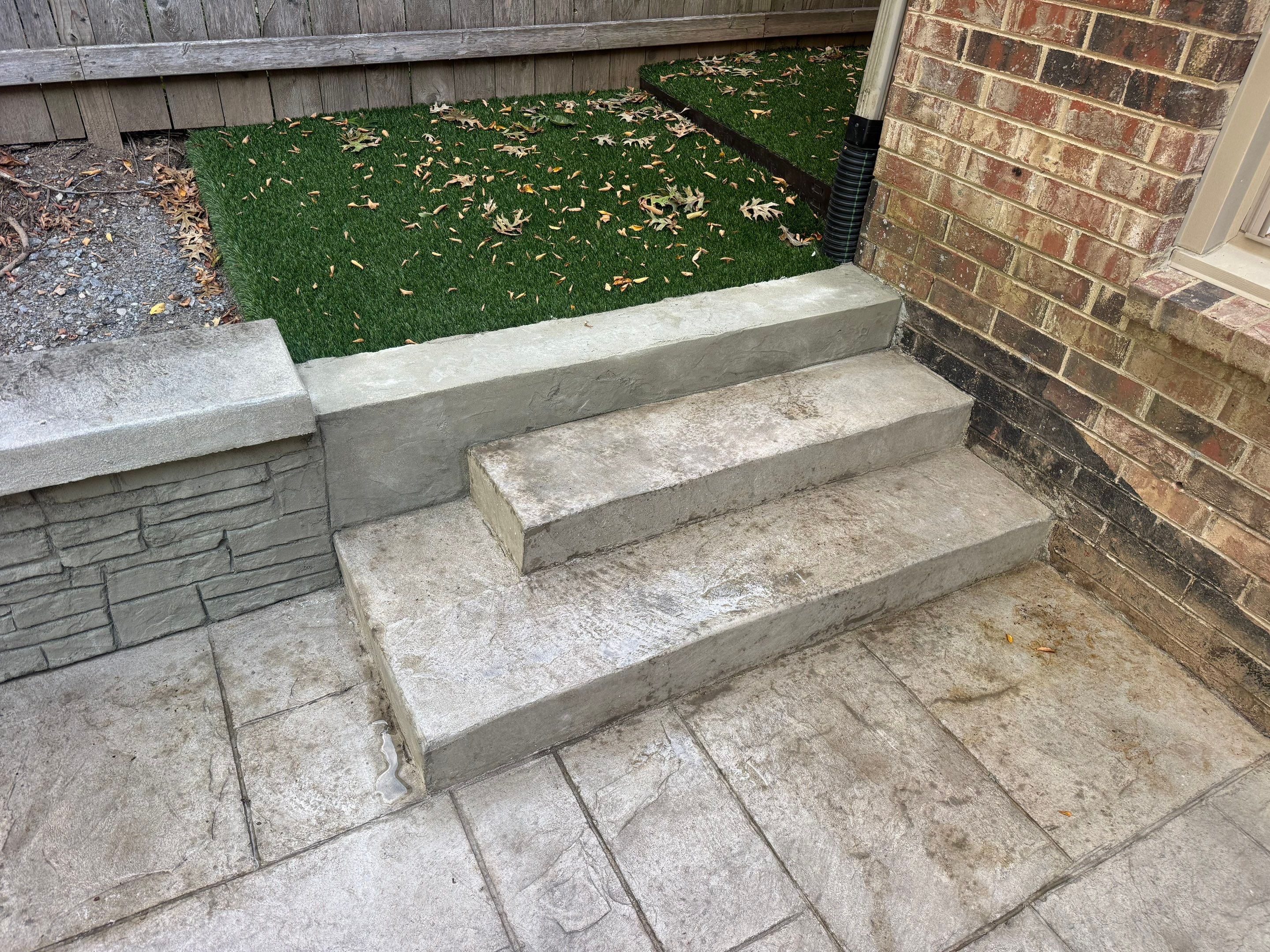 Project in Nashville by Mecham Decorative Concrete