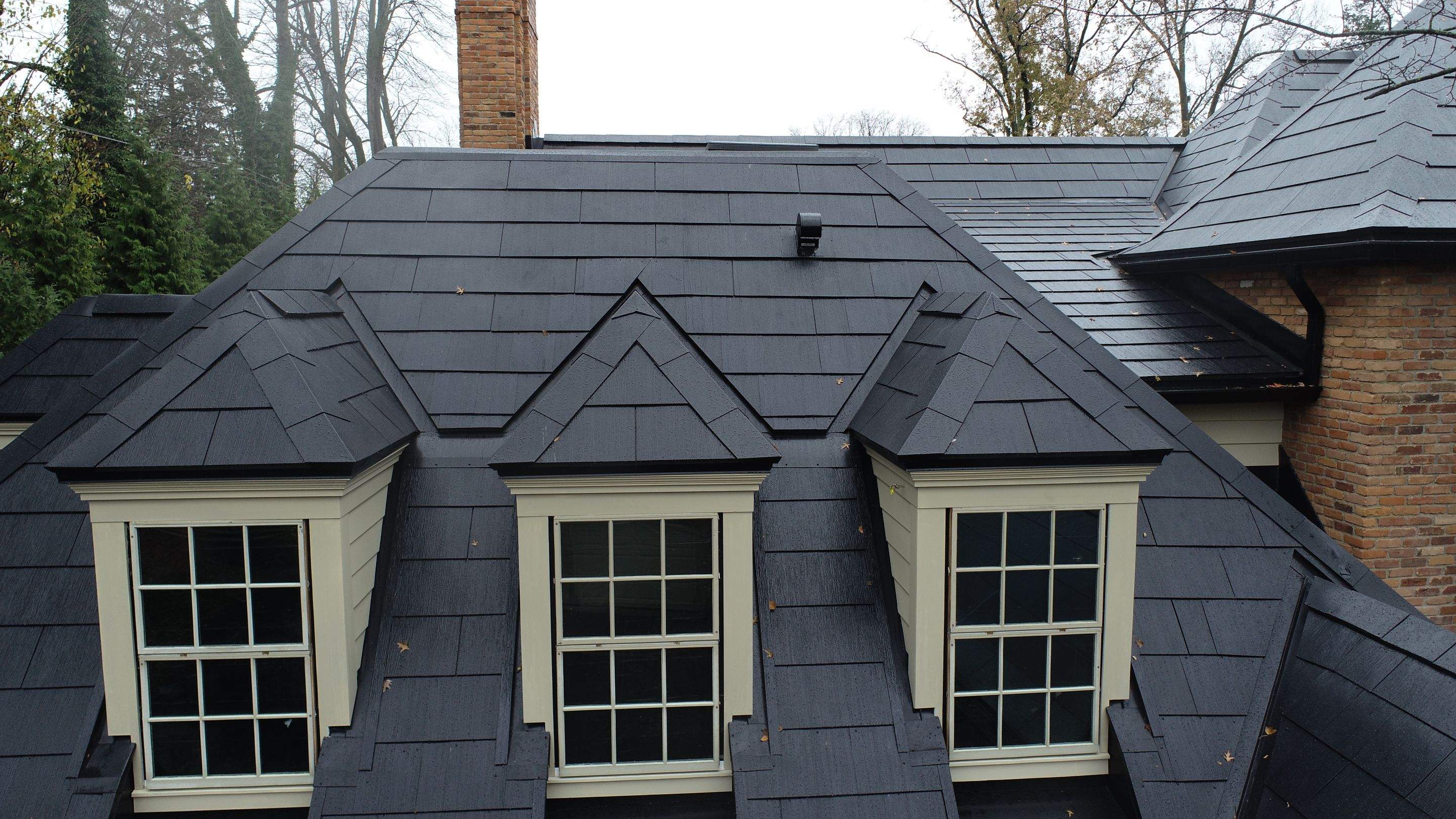 Tesla Solar Roof Replacement  by American Home Contractors