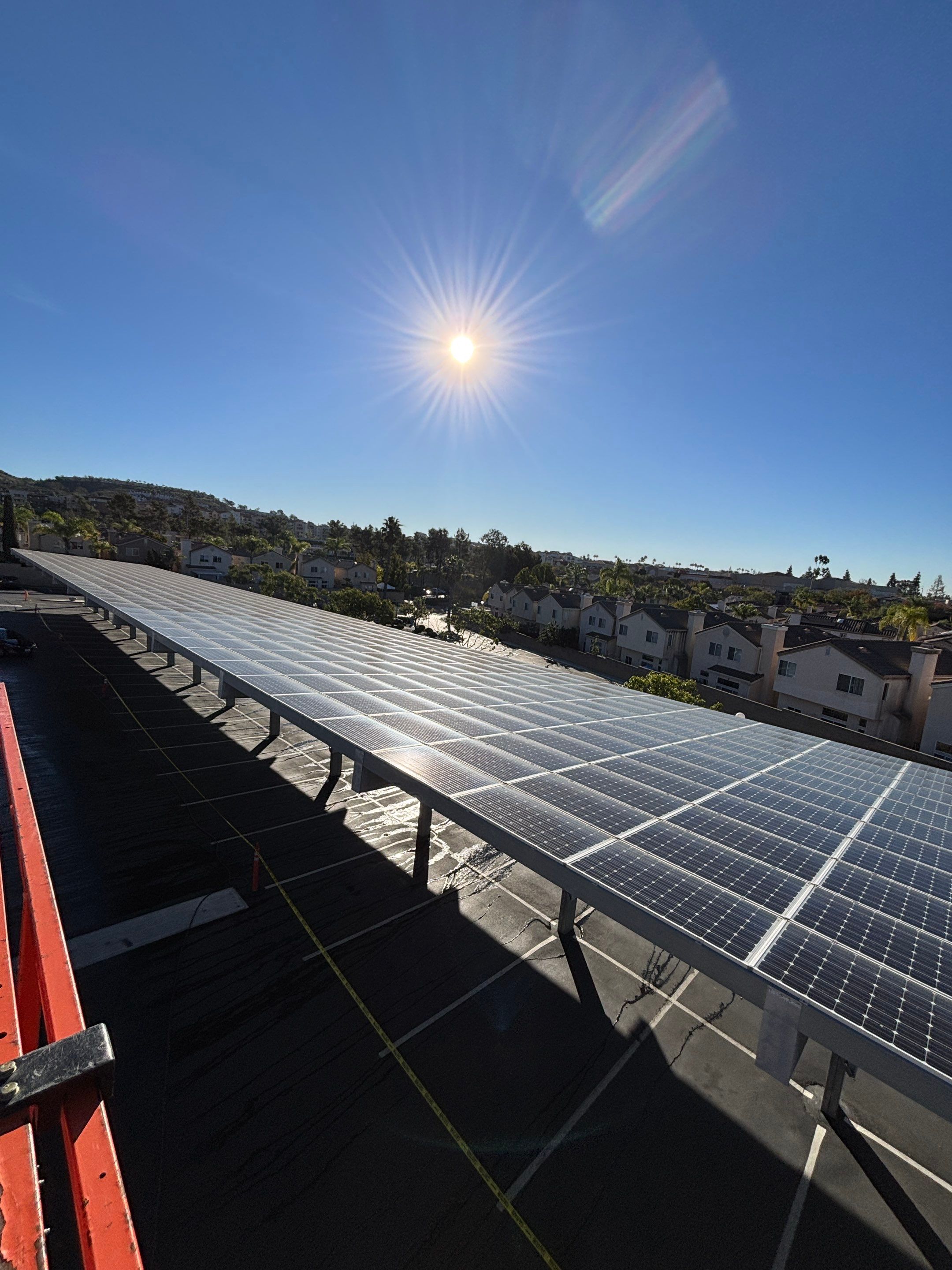 Commercial Solar Panel Cleaning by Palm Coast Solar Cleaning
