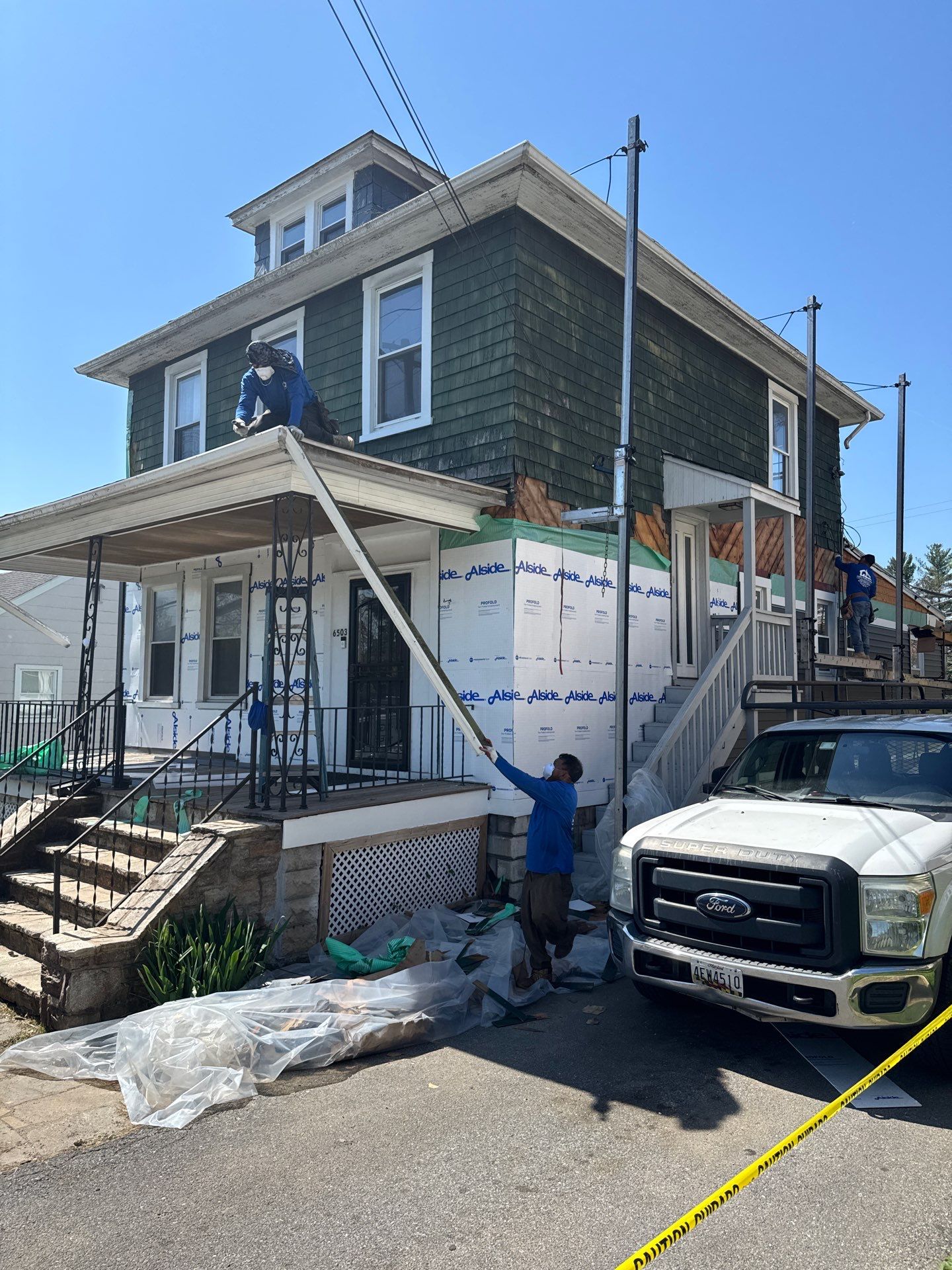 New siding & New Gutters by Alpha Design Services
