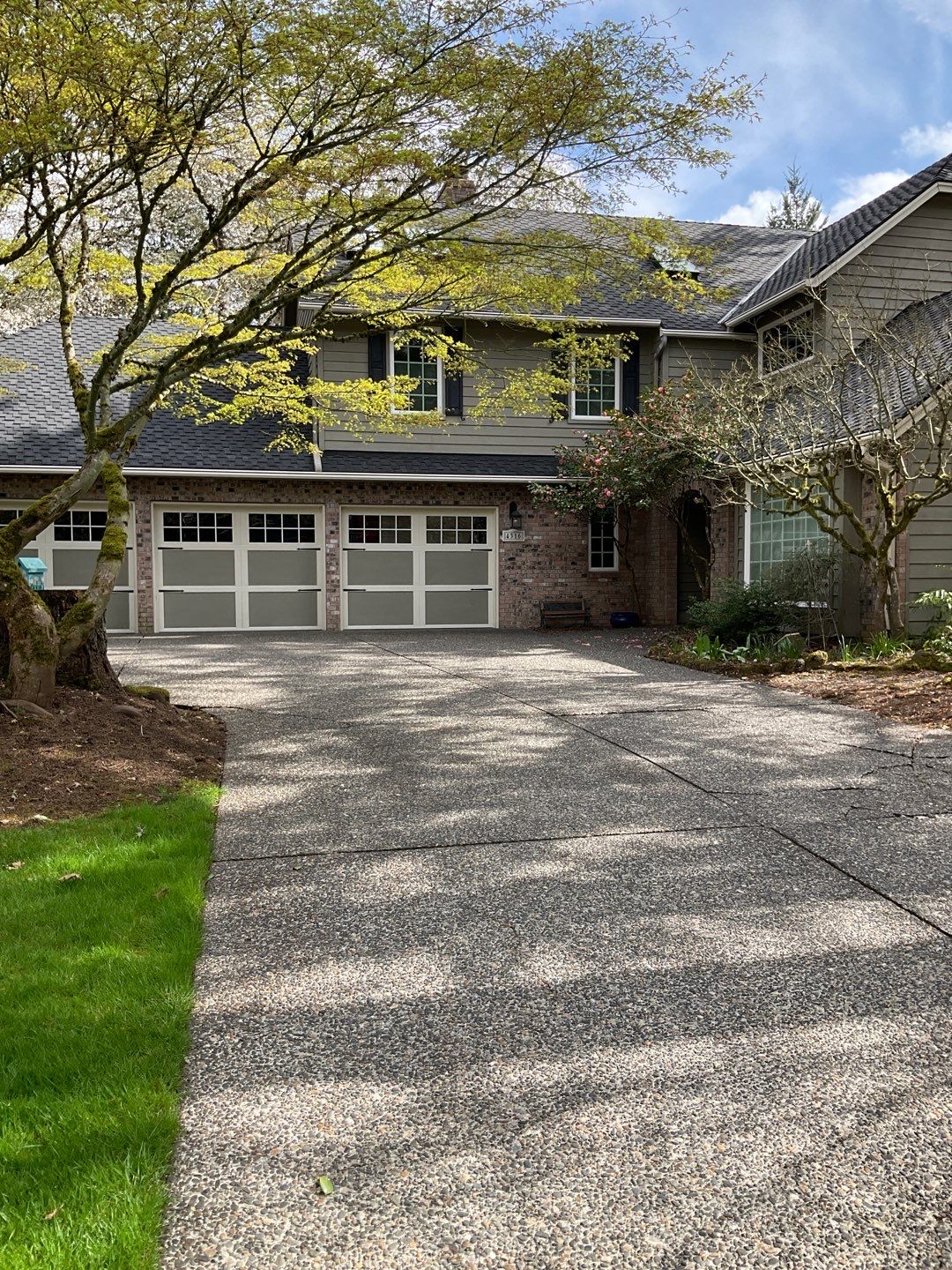 Roof Treatment and Driveway Wash Using Biocide by Willamette Outdoor Wash LLC