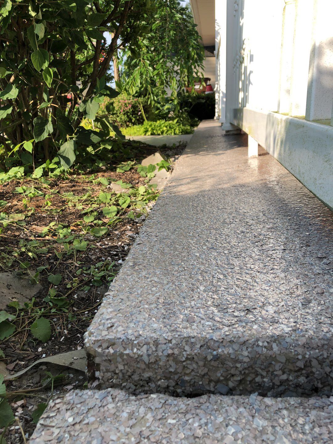Patio Installation using Fieldstone by Your1DayFloor.com