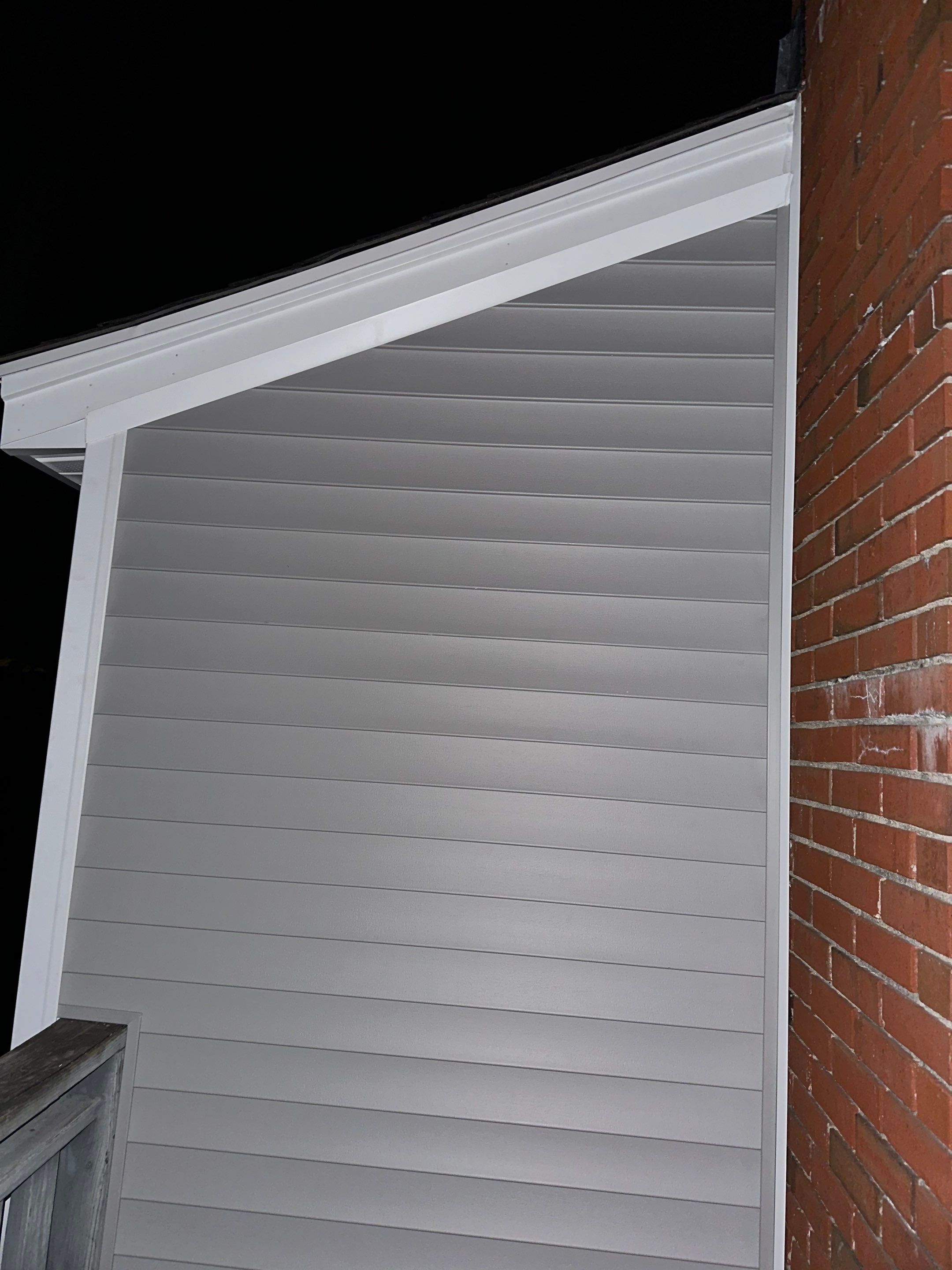 Siding Installation using Certainteed Cedar Impressions Straight Edge Perfection Shingles - D7 - Sterling Gray by A Plus Exterior